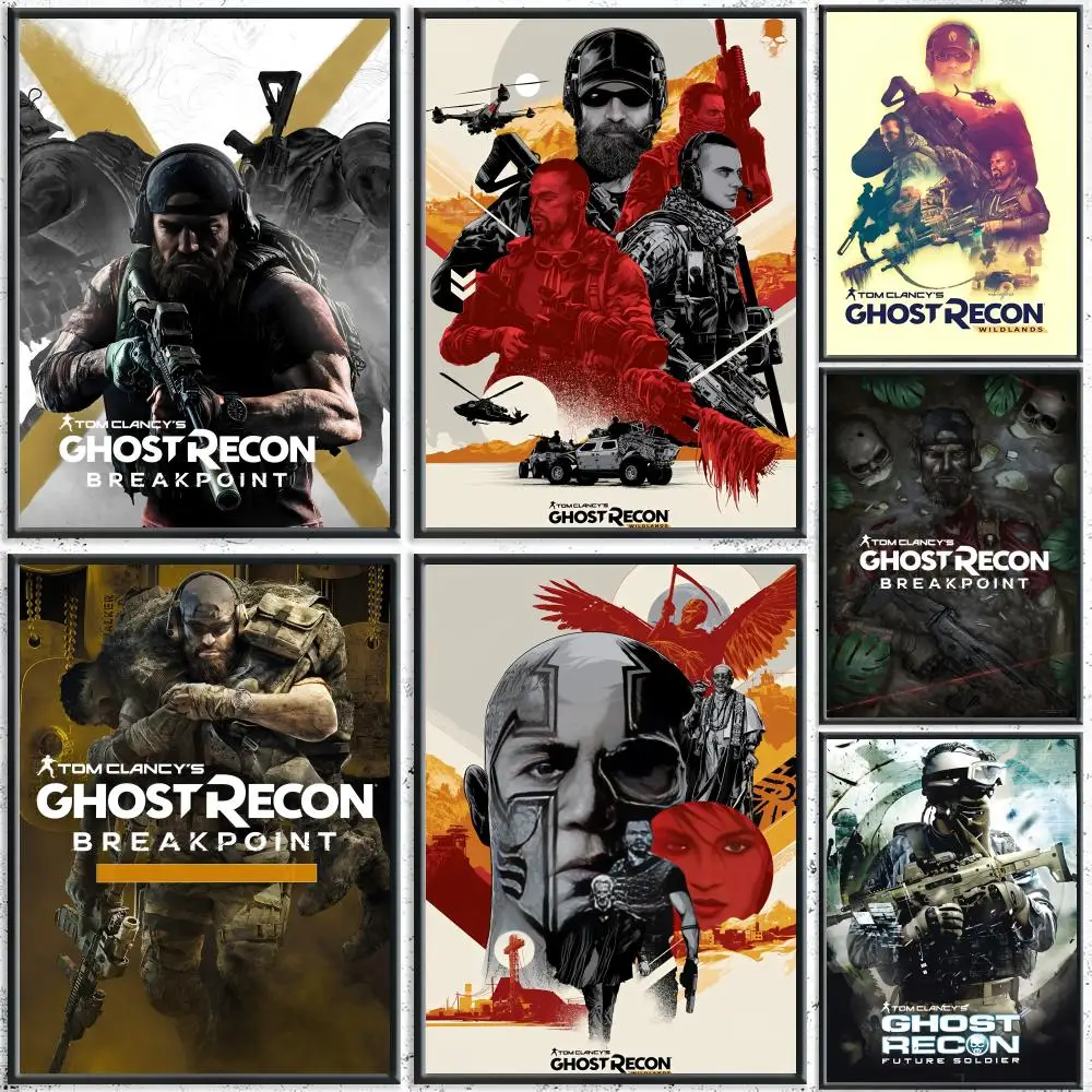 Game T-tom Clancy's Ghost Recon Poster Premium Waterproof Aesthetic Wall Art Designed for Office Bedroom Bar Home Decor HD Print
Game T-tom Clancy's Ghost Recon Poster Premium Waterproof Aesthetic Wall Art Designed for Office Bedroom Bar Home Decor HD Print