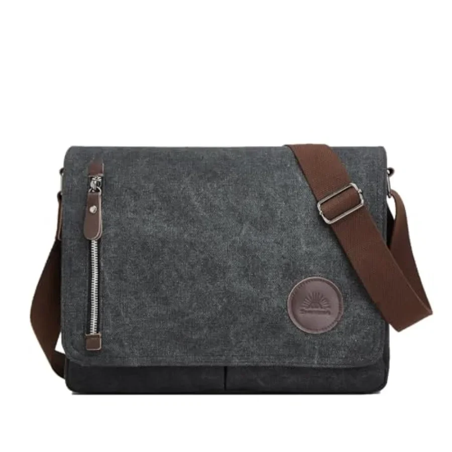 Canvas Satchel Messenger Bag for Men Women, Vintage Shoulder Crossbody 13.3" Laptop Bag for Work Travel
Canvas Satchel Messenger Bag for Men Women, Vintage Shoulder Crossbody 13.3" Laptop Bag for Work Travel