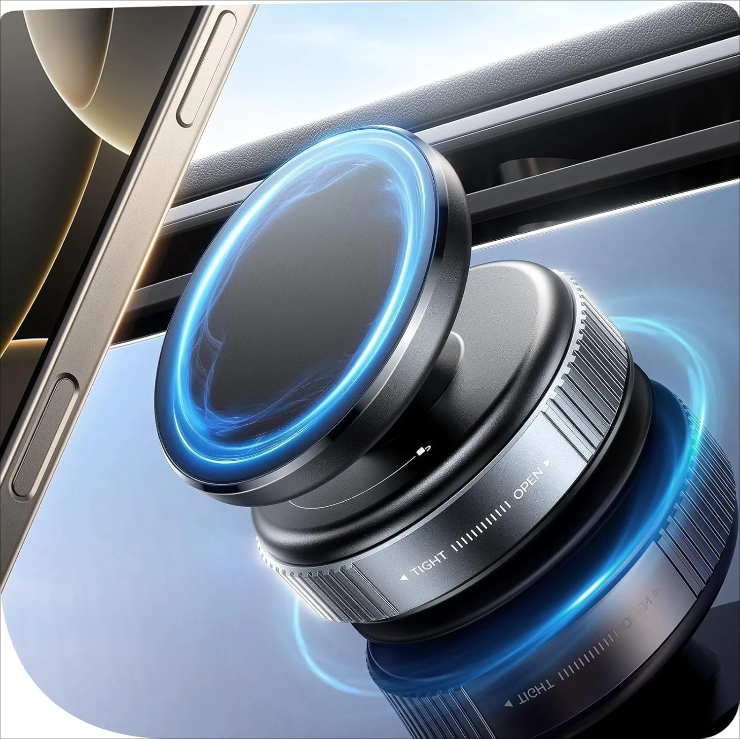 Phone Mount Vacuum Magnetic Phone Holder for Car,360 Adjustable Vacuum Magnetic Phone Holder,Magnet Car Mount for All Smartphone
Phone Mount Vacuum Magnetic Phone Holder for Car,360 Adjustable Vacuum Magnetic Phone Holder,Magnet Car Mount for All Smartphone