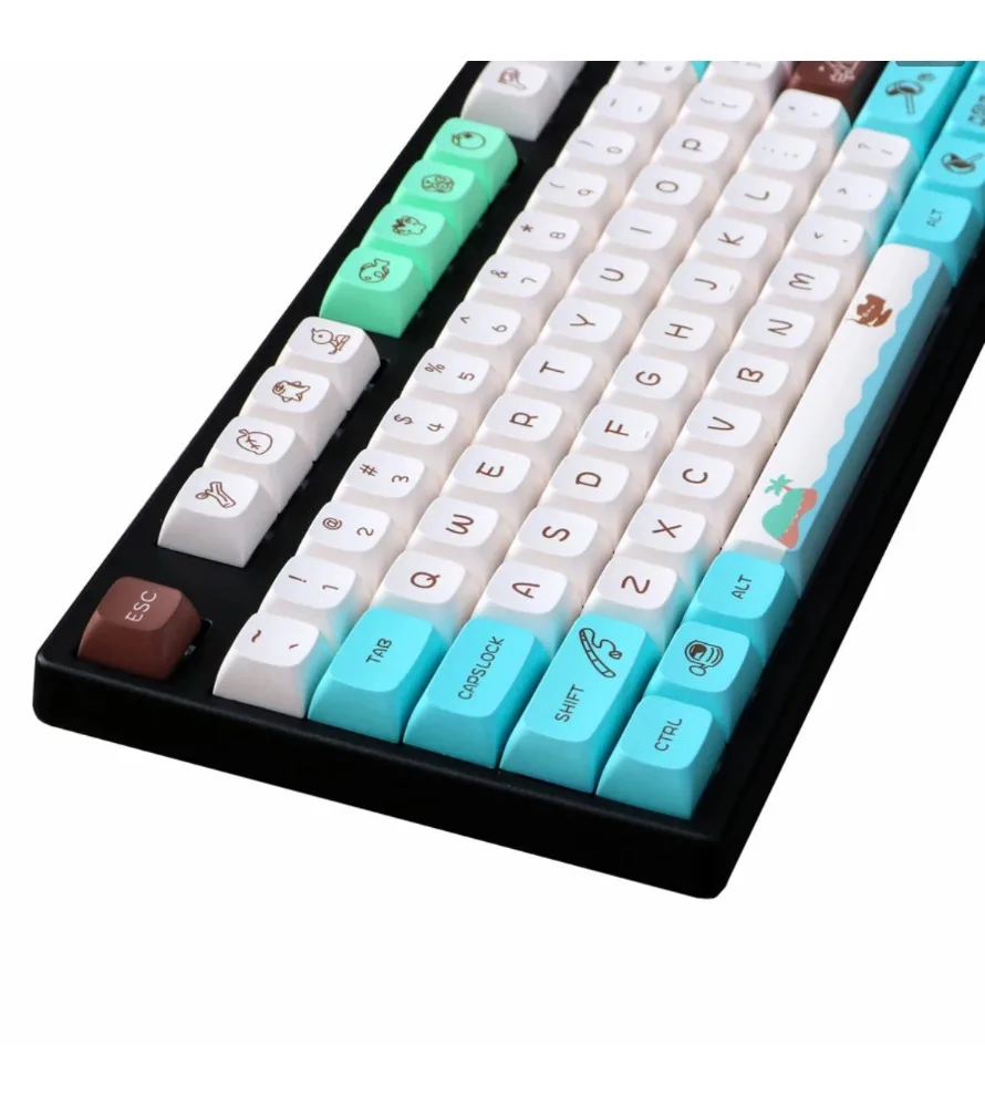 Children's Fun PBT Hot Sublimation XDA Ball Cap 147 Keys Mechanical Keyboard Personalized Keycap 7U Space
Children's Fun PBT Hot Sublimation XDA Ball Cap 147 Keys Mechanical Keyboard Personalized Keycap 7U Space
