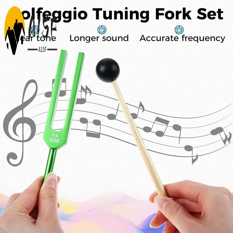 A15F-Tuning Fork Set, 9 PCS Color Tuning Forks For Healing Chakra,Sound Therapy,Keep Body,Mind And Spirit In Perfect Harmony
A15F-Tuning Fork Set, 9 PCS Color Tuning Forks For Healing Chakra,Sound Therapy,Keep Body,Mind And Spirit In Perfect Harmony