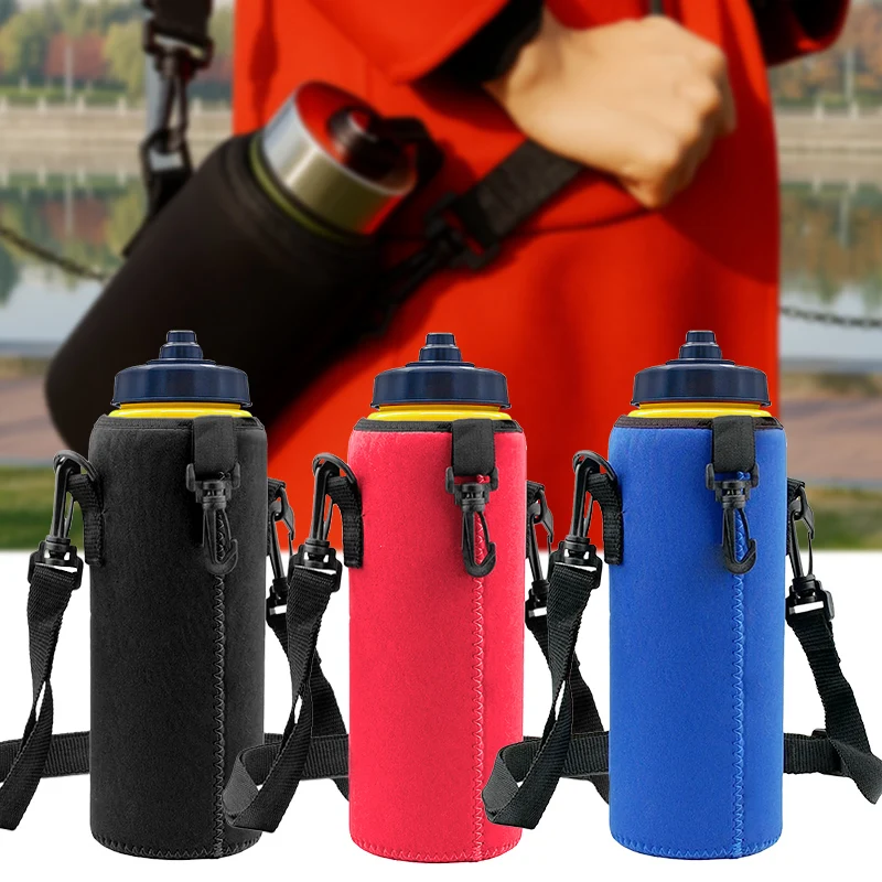 Water Bottle Cover Bag Pouch With 1L Strap Neoprene Water Pouch Holder Shoulder Strap Bottle Carrier Insulat Bag
Water Bottle Cover Bag Pouch With 1L Strap Neoprene Water Pouch Holder Shoulder Strap Bottle Carrier Insulat Bag