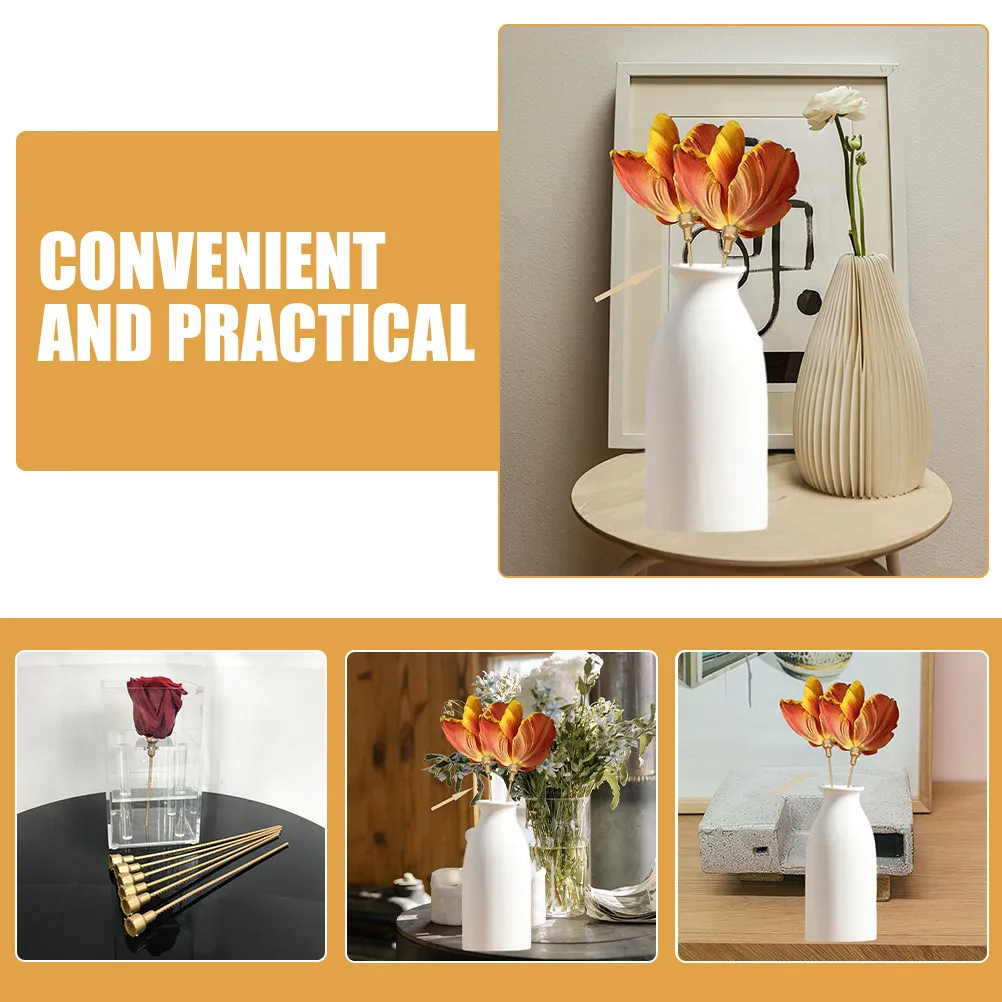 15 шт. пластиковых стеблей для цветов, удлинители для флористических композиций, искусственные стержни для растений, материалы для рукоделия
15 шт. пластиковых стеблей для цветов, удлинители для флористических композиций, искусственные стержни для растений, материалы для рукоделия