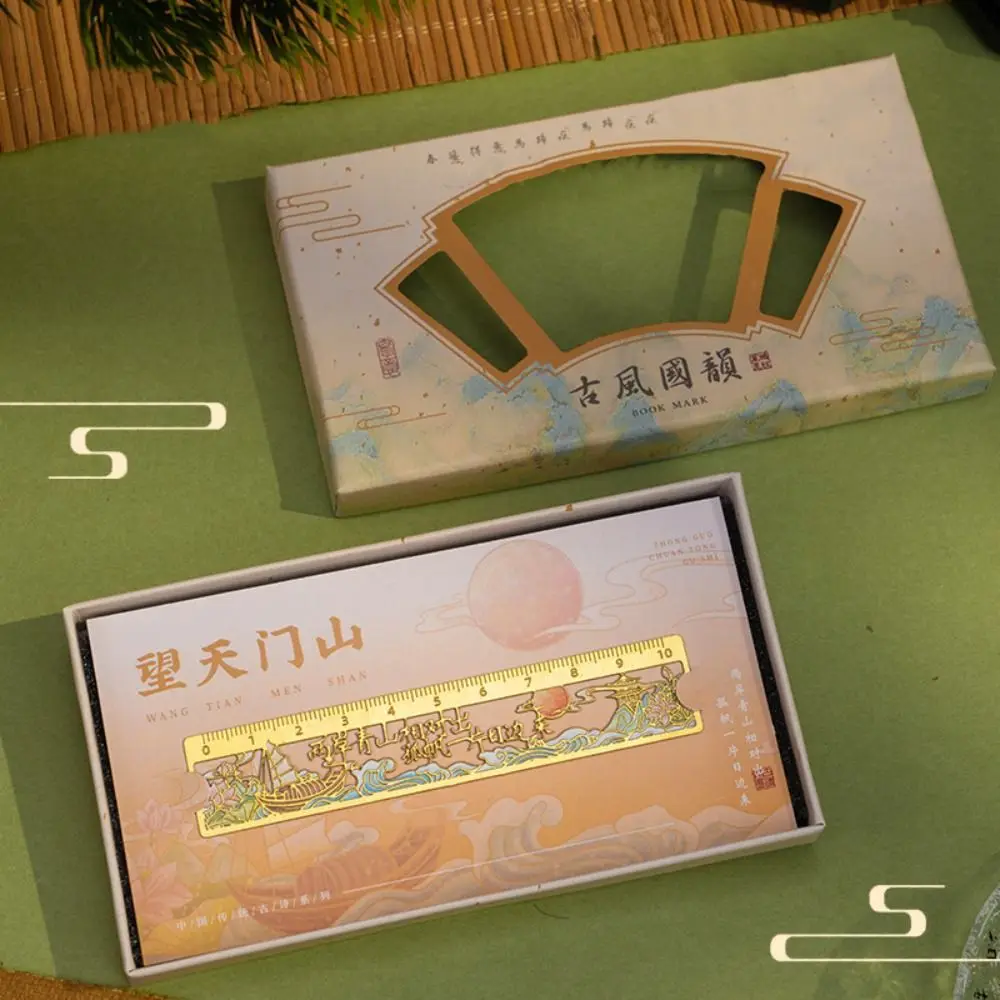 Vintage Oil Painting Ruler Bookmark Kawaii Classical Bronzing Ruler Bookmark Cute Creative Painting Hollow Bookmark Kids
Vintage Oil Painting Ruler Bookmark Kawaii Classical Bronzing Ruler Bookmark Cute Creative Painting Hollow Bookmark Kids