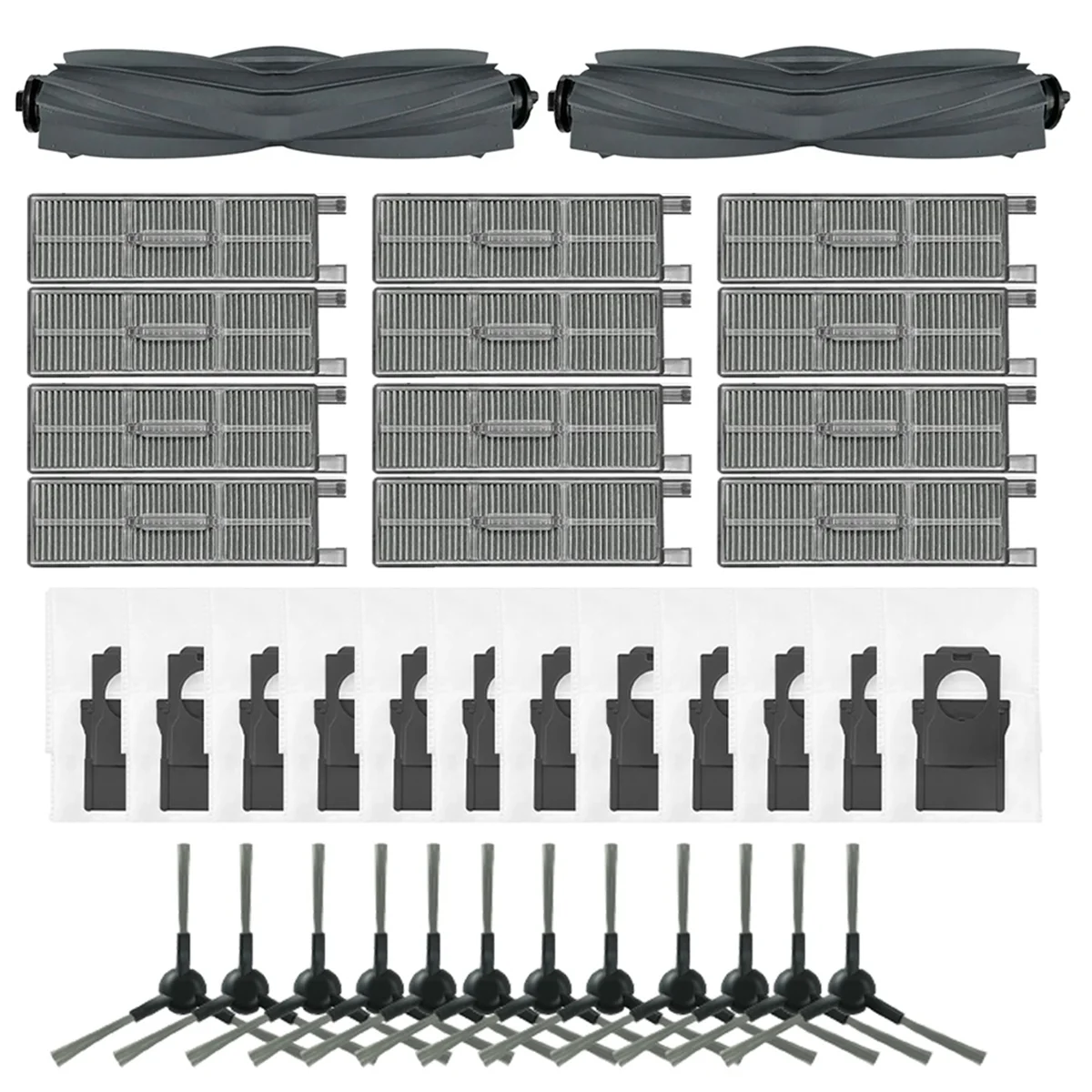 For G30 / G30 Ultra / G30 PRO / G20 Master Main Side Brush Hepa Filter Dust Bag Accessories Replacement
For G30 / G30 Ultra / G30 PRO / G20 Master Main Side Brush Hepa Filter Dust Bag Accessories Replacement