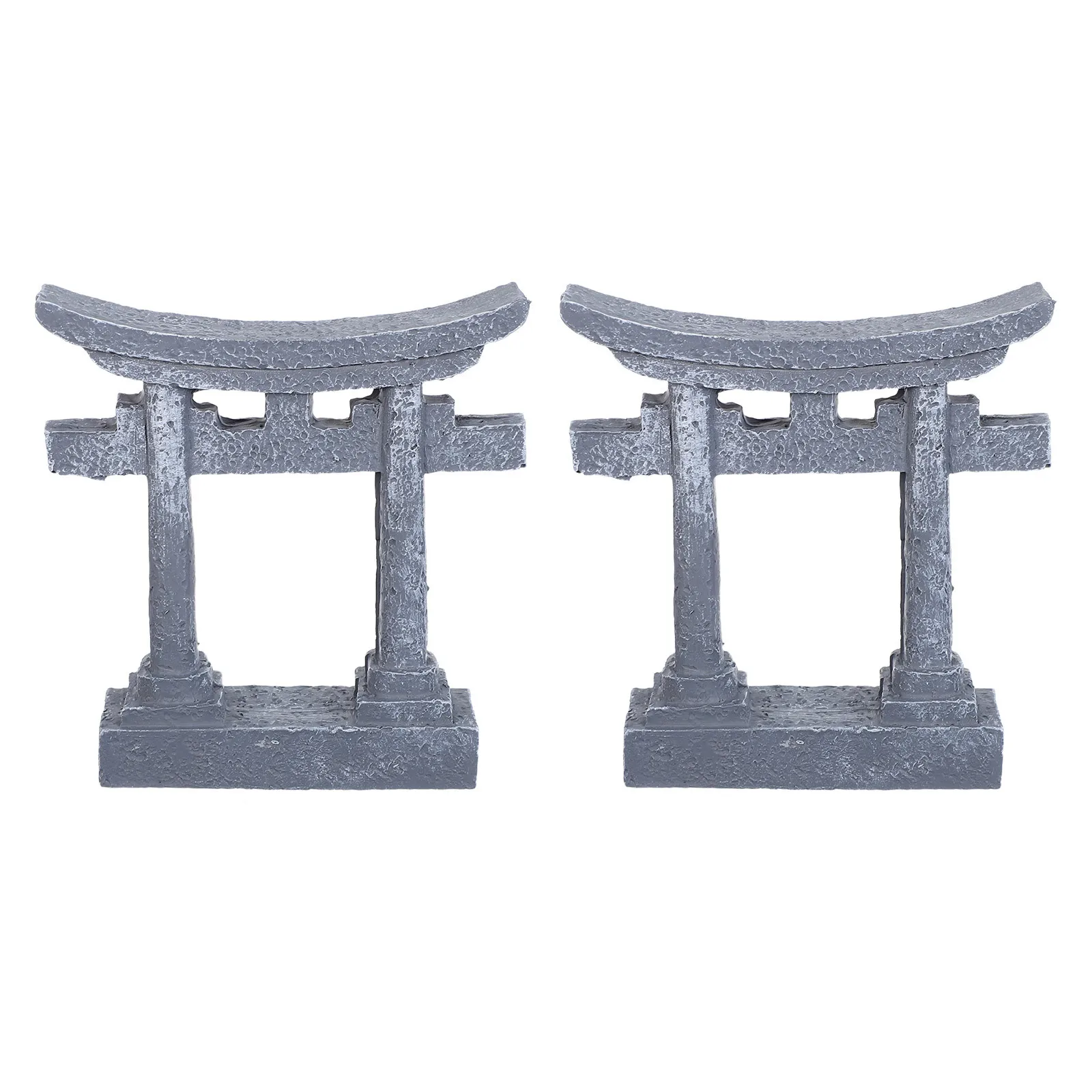 2Pcs Miniature Resin Torii Gate Micro Landscape Decoration Japanese Garden Ornament Sand Tray Zen Garden Fish Tank Resin Torii
2Pcs Miniature Resin Torii Gate Micro Landscape Decoration Japanese Garden Ornament Sand Tray Zen Garden Fish Tank Resin Torii