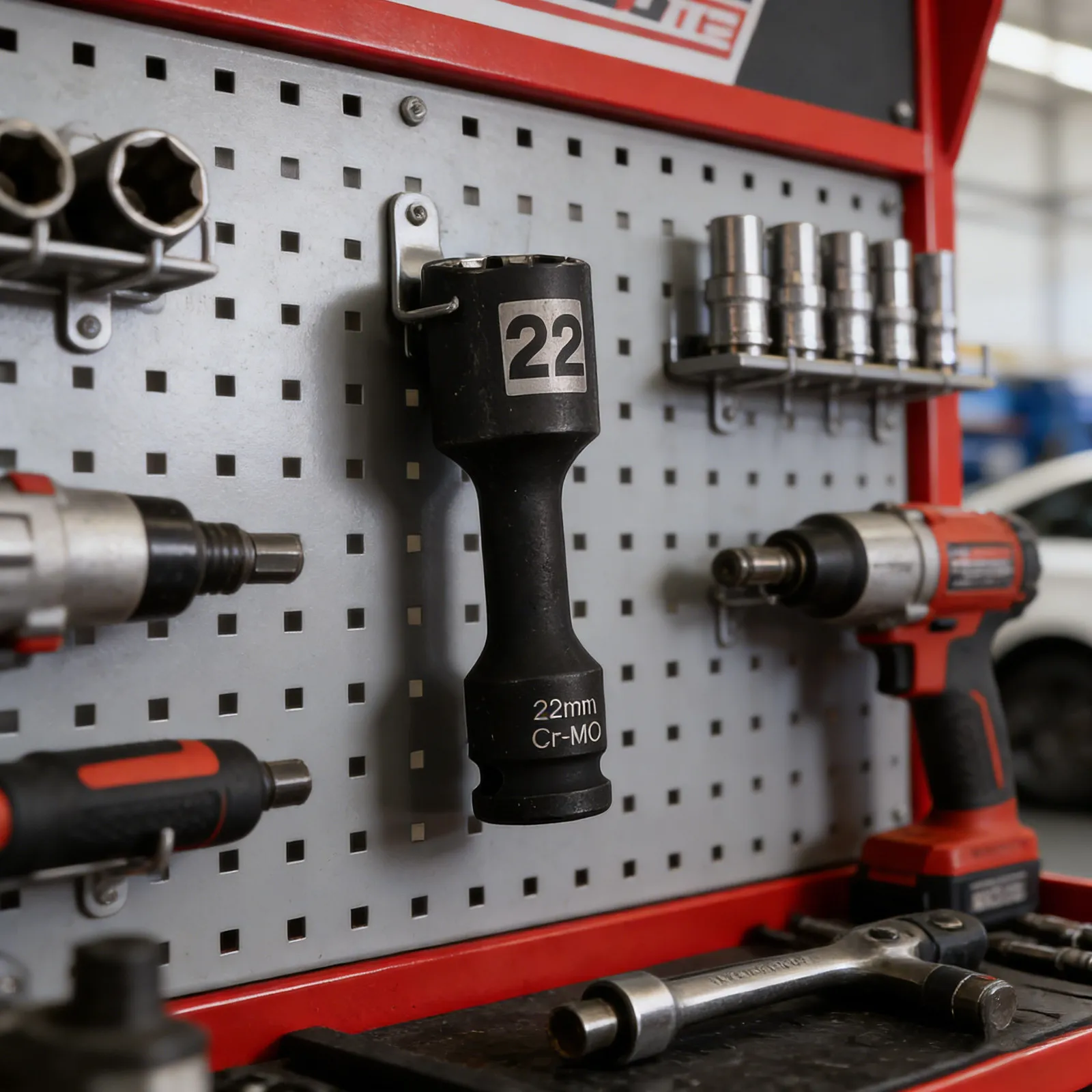 22Mm Hex Heavy Duty Steel Impact Tire Socket 12 Drive Lug Nut Wrench Ultra Thin Nonscratch Surface Wheel Socket Wrench Tire
22Mm Hex Heavy Duty Steel Impact Tire Socket 12 Drive Lug Nut Wrench Ultra Thin Nonscratch Surface Wheel Socket Wrench Tire