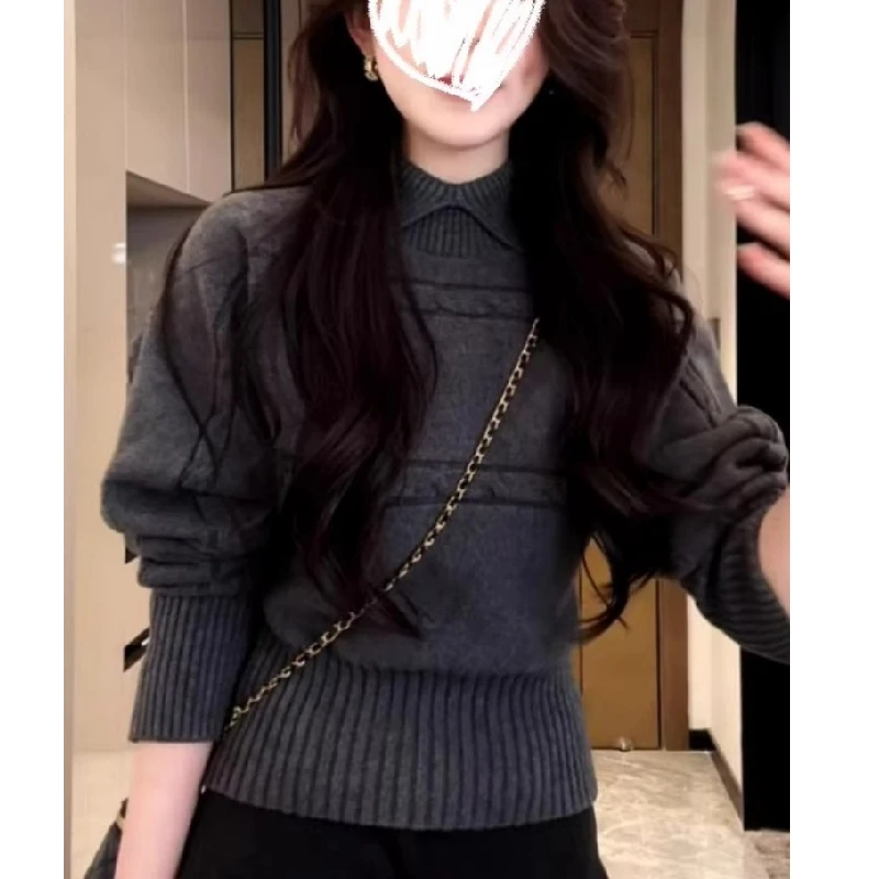 High-End Knitted Sweater with Collar for Women No Pilling Early Autumn New Arrival from Dongguan Daliang Spring 2026
High-End Knitted Sweater with Collar for Women No Pilling Early Autumn New Arrival from Dongguan Daliang Spring 2026