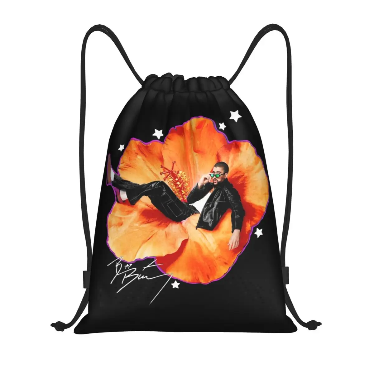 Bad Bunny Drawstring Bags Sports Backpack Gym Sackpack String Bags for Hiking
Bad Bunny Drawstring Bags Sports Backpack Gym Sackpack String Bags for Hiking