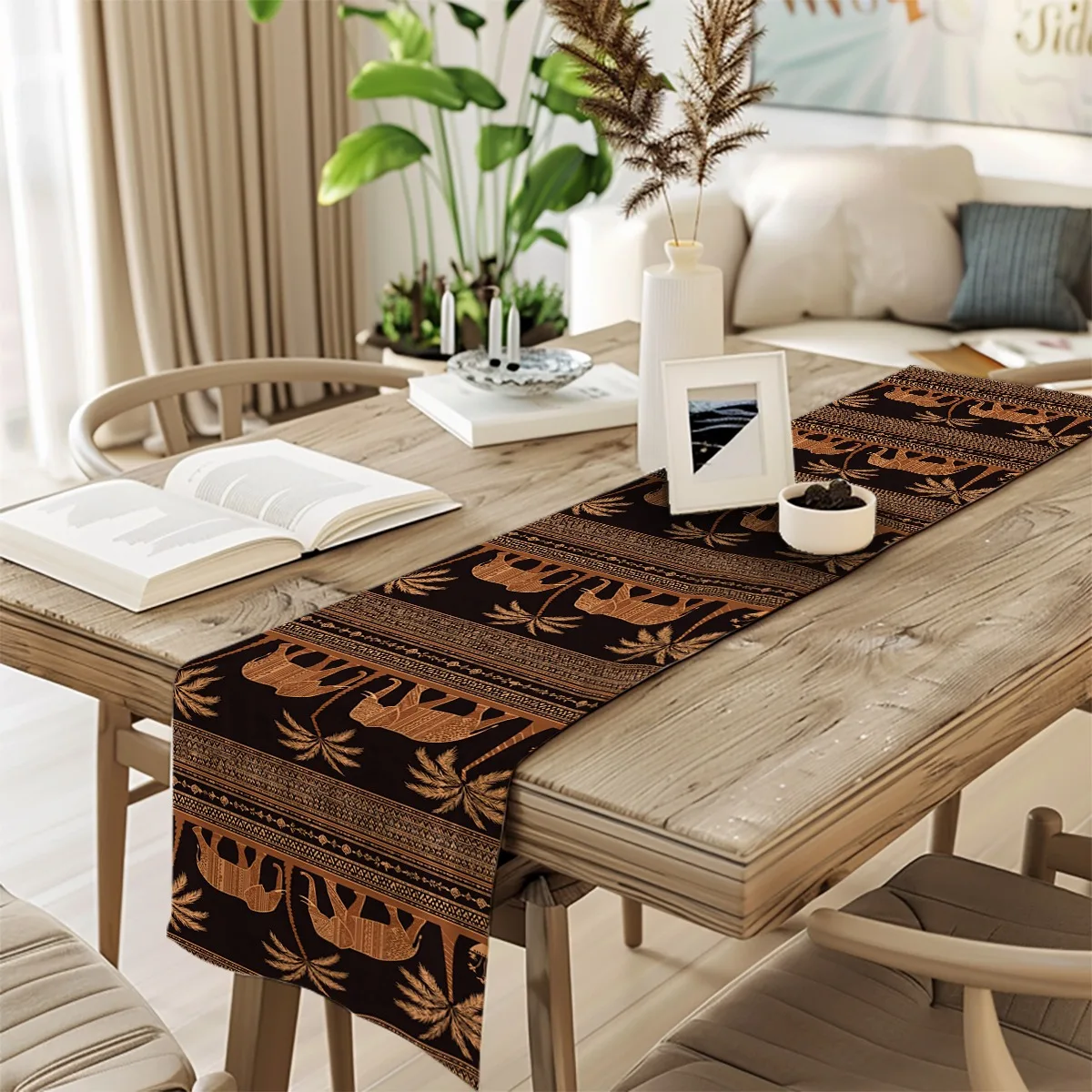 decoration table runner Abstract Tropical Leaf Bohemian Style Print Long cloth Festive Dining & Living Room Decor,Kitchen & Coff
decoration table runner Abstract Tropical Leaf Bohemian Style Print Long cloth Festive Dining & Living Room Decor,Kitchen & Coff