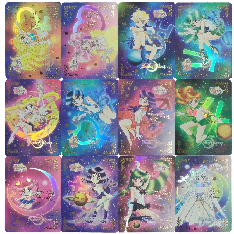 12pcs/set Sailor Moon New Version Comic Style Kino Makoto Folding Flash Card Tsukino Usagi Hino Rei Aino Minako Anime Card Gift
12pcs/set Sailor Moon New Version Comic Style Kino Makoto Folding Flash Card Tsukino Usagi Hino Rei Aino Minako Anime Card Gift