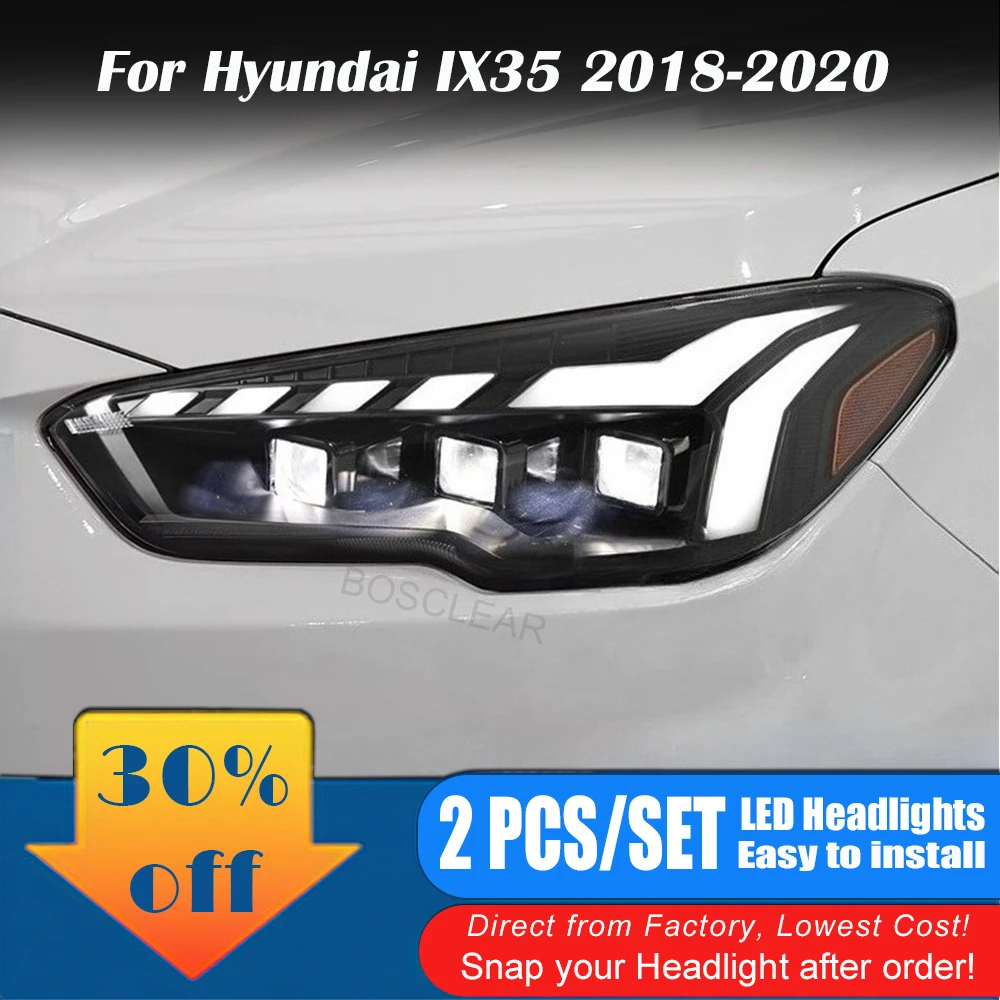 Car Styling Head Lamp for Hyundai IX35 Headlights 2018 2019 2020 New Tucson 2pcs LED Headlight DRL Hid Bi Xenon Auto Accessories
Car Styling Head Lamp for Hyundai IX35 Headlights 2018 2019 2020 New Tucson 2pcs LED Headlight DRL Hid Bi Xenon Auto Accessories