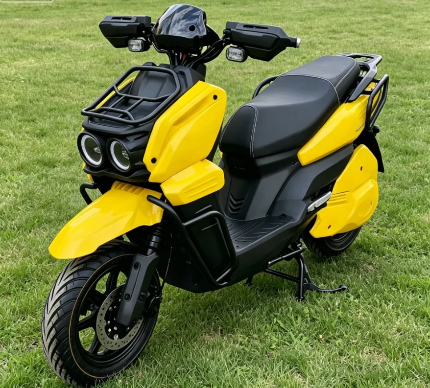 Yellow Off-Road Electric Scooter 72V Removable Battery Hydraulic Disc Brake for Commuting
Yellow Off-Road Electric Scooter 72V Removable Battery Hydraulic Disc Brake for Commuting