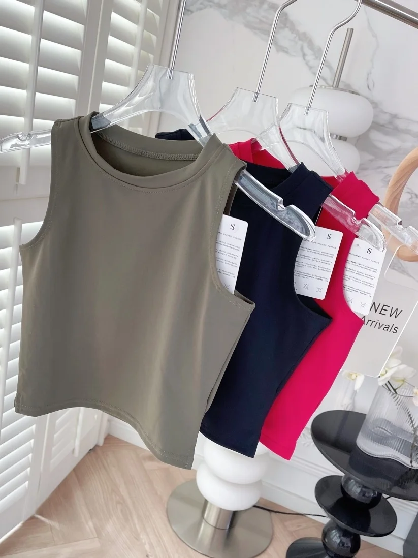 Женская облегающая майка Street Sle на бретельках, спортивный жилет для быстрого йоги, летний дизайн для работы с пупком, Svel Fitnes...
Женская облегающая майка Street Sle на бретельках, спортивный жилет для быстрого йоги, летний дизайн для работы с пупком, Svel Fitnes...