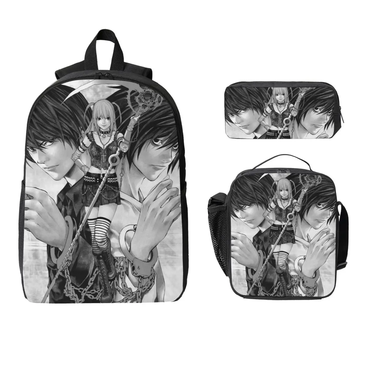 Deaths Notes Ryuk Anime Backpack Student Boys Girls BookBag School Bag Laptop Shoulder Bags 3ps Insulated Lunch Bag Pencil Case
Deaths Notes Ryuk Anime Backpack Student Boys Girls BookBag School Bag Laptop Shoulder Bags 3ps Insulated Lunch Bag Pencil Case