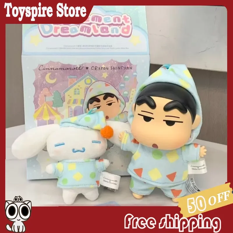 TOPTY Cinnamoroll Crayon Shinchan Amusement Dream Series Blind Box Figure Genuine Collectible Toy Desktop Ornament Gift New
TOPTY Cinnamoroll Crayon Shinchan Amusement Dream Series Blind Box Figure Genuine Collectible Toy Desktop Ornament Gift New