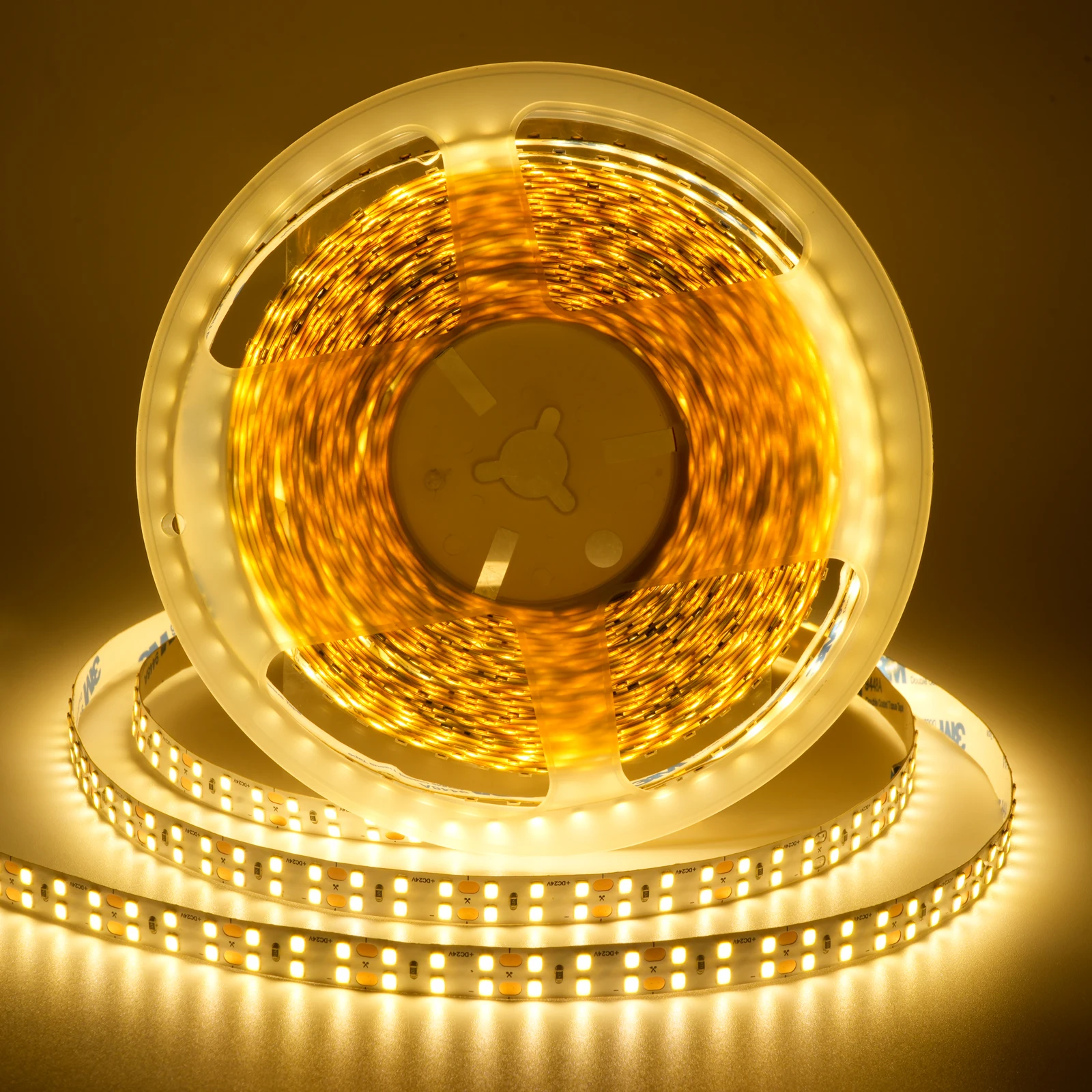 10m Double Row 10mm 2835 Flexible LED Strip 240leds/m Cool Warm White IP20 Non-Waterproof SMD DC24V LED Strip Light for decor
10m Double Row 10mm 2835 Flexible LED Strip 240leds/m Cool Warm White IP20 Non-Waterproof SMD DC24V LED Strip Light for decor