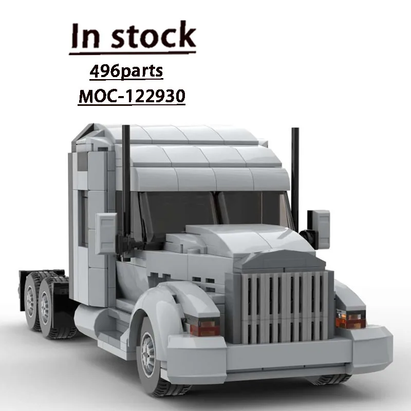 MOC-122930 New Classic Military Semi-Trailer Truck Building Block Model 496 Parts Boys Children's Birthday Christmas Toy Gift
MOC-122930 New Classic Military Semi-Trailer Truck Building Block Model 496 Parts Boys Children's Birthday Christmas Toy Gift
