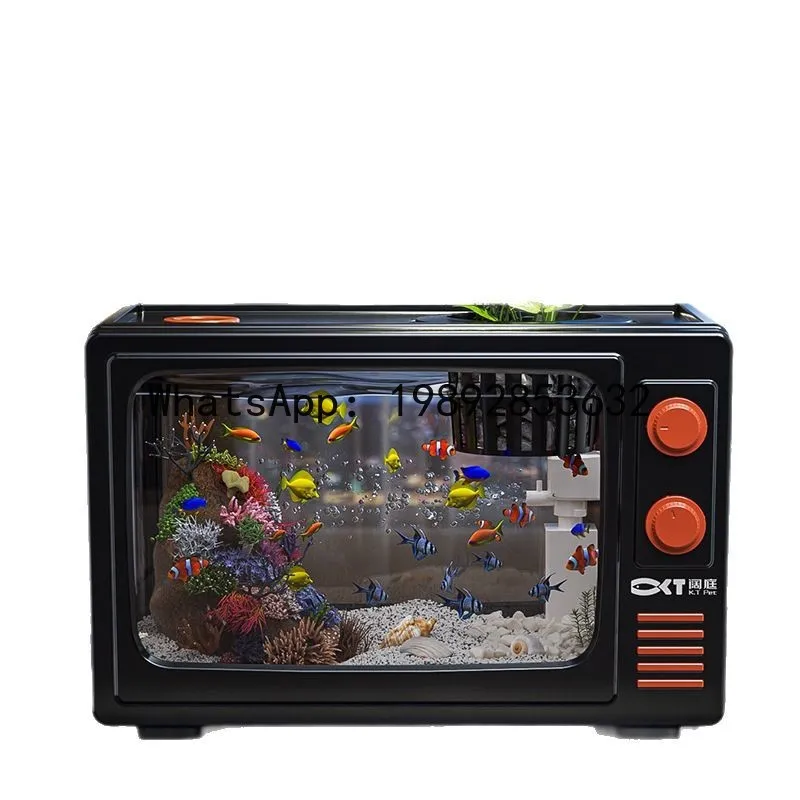 PYJ small desktop fish tank 2025 new filter oxygen generator ecological landscaping TV aquarium-2pcs
PYJ small desktop fish tank 2025 new filter oxygen generator ecological landscaping TV aquarium-2pcs