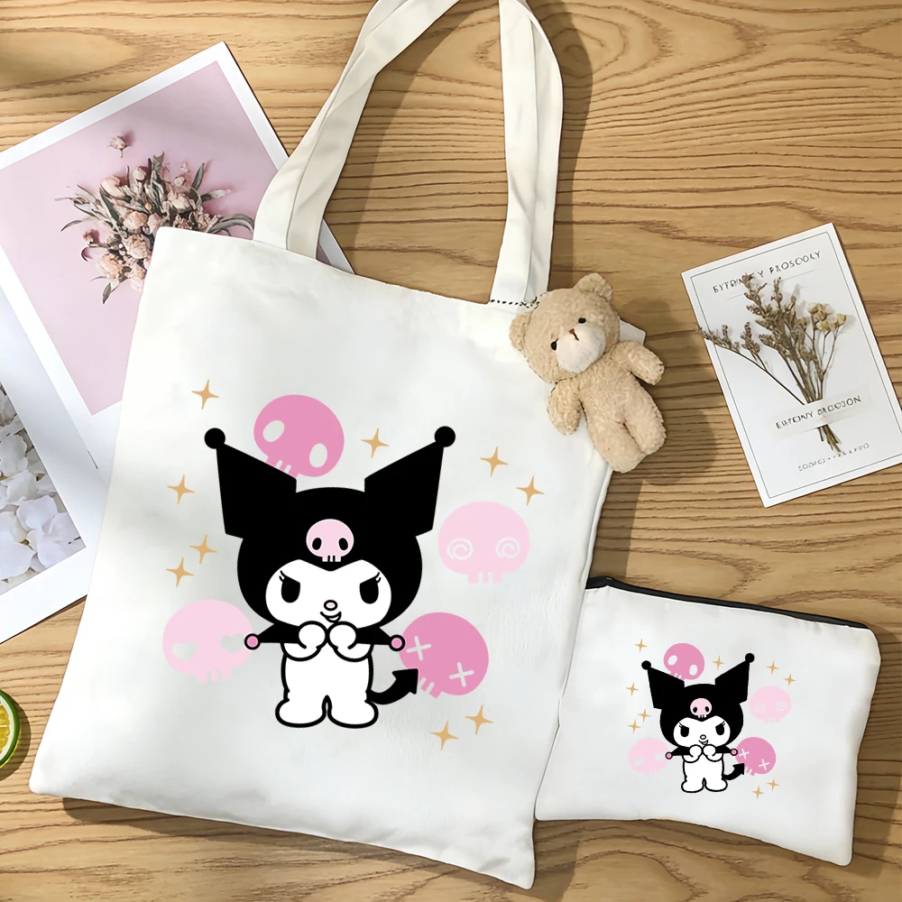 3pcs/set kawaii Kuromi One shoulder canvas bag Anime figure File Commuting bag student Stationery Storage gift
3pcs/set kawaii Kuromi One shoulder canvas bag Anime figure File Commuting bag student Stationery Storage gift