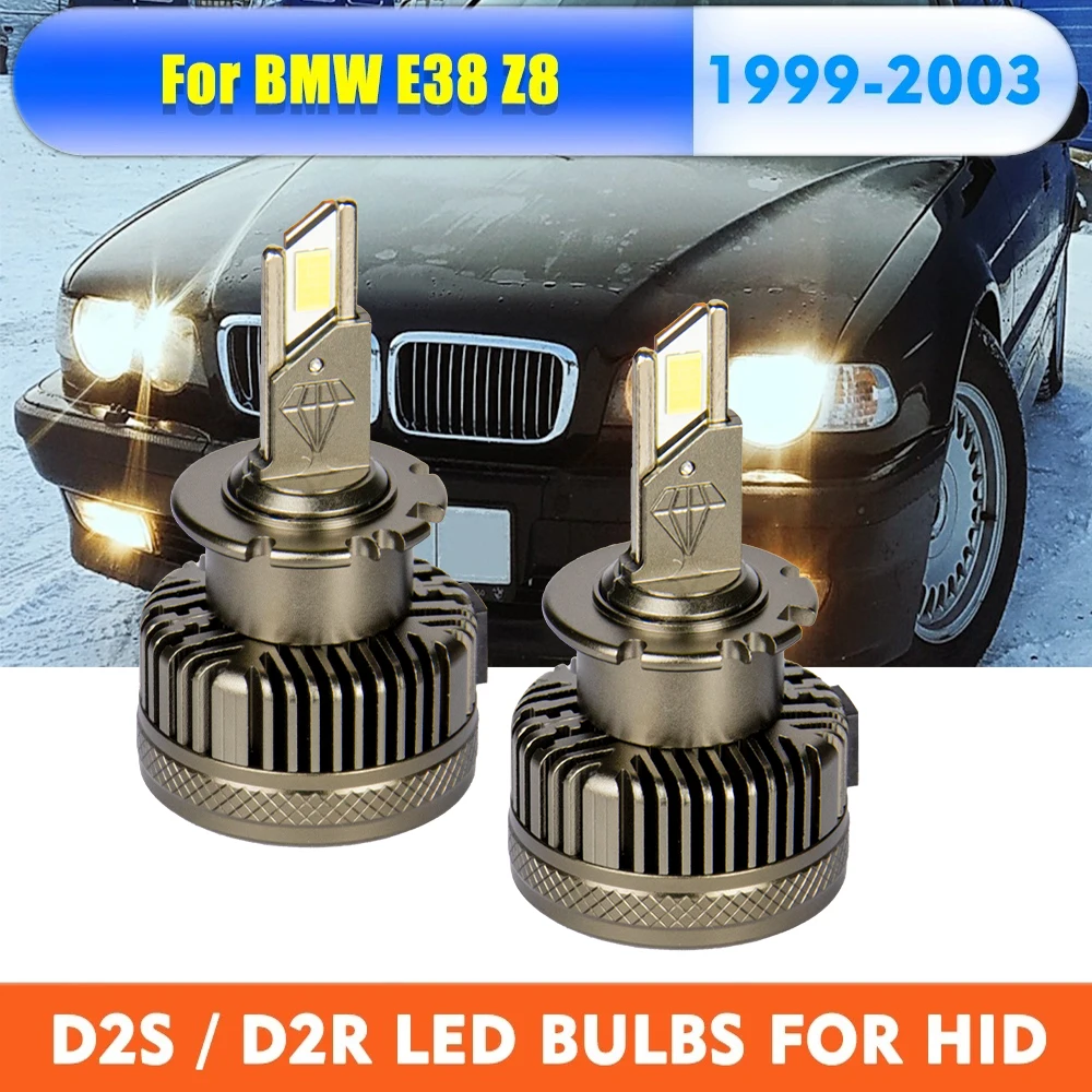 D2S D2R LED Headlight Bulbs Car Lights 6000K 110W Auto Lamp Plug&Play HID Conversion Kit For BMW E38 Z8 1999 2000 2001
D2S D2R LED Headlight Bulbs Car Lights 6000K 110W Auto Lamp Plug&Play HID Conversion Kit For BMW E38 Z8 1999 2000 2001