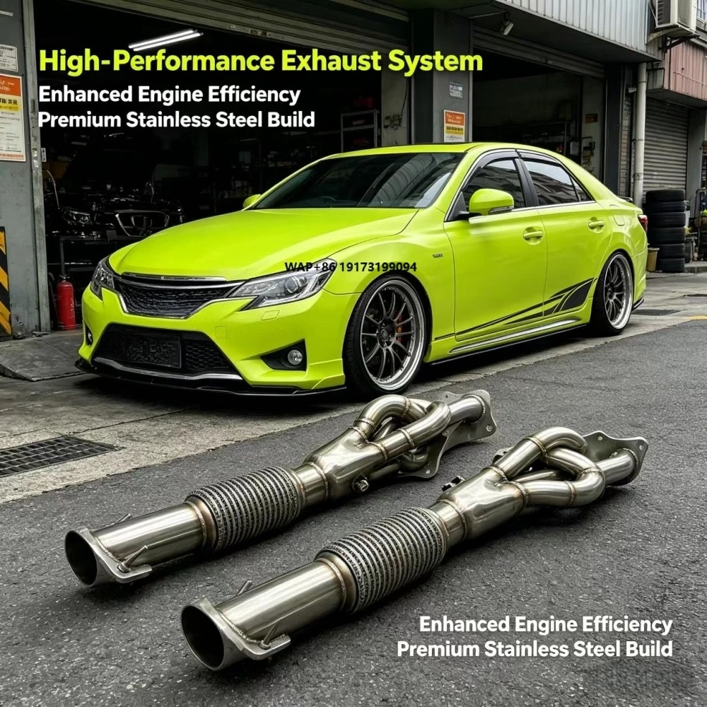 High-flow Ss304 Catalytic Converte Exhaust Manifold Exhaust Pipes for MARK X Downpipe System Down Pipe Exhaust
High-flow Ss304 Catalytic Converte Exhaust Manifold Exhaust Pipes for MARK X Downpipe System Down Pipe Exhaust