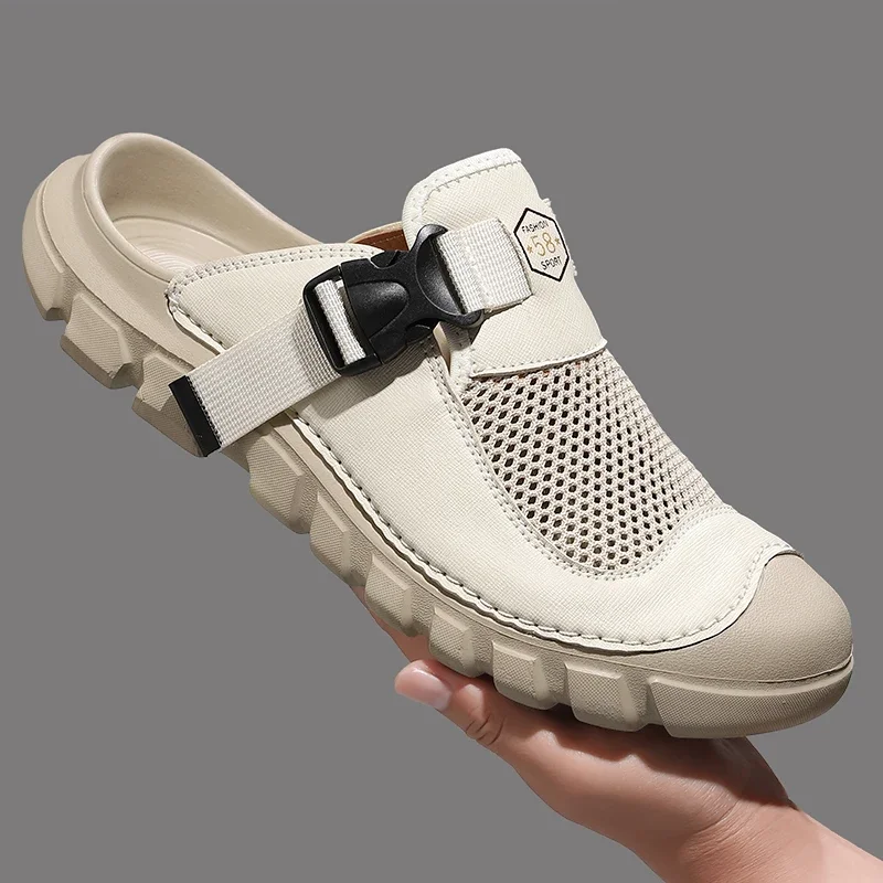Extra Large Size Manual Sewn Closed Toe Slippers Soft Sole Home Outdoor Slides
Extra Large Size Manual Sewn Closed Toe Slippers Soft Sole Home Outdoor Slides