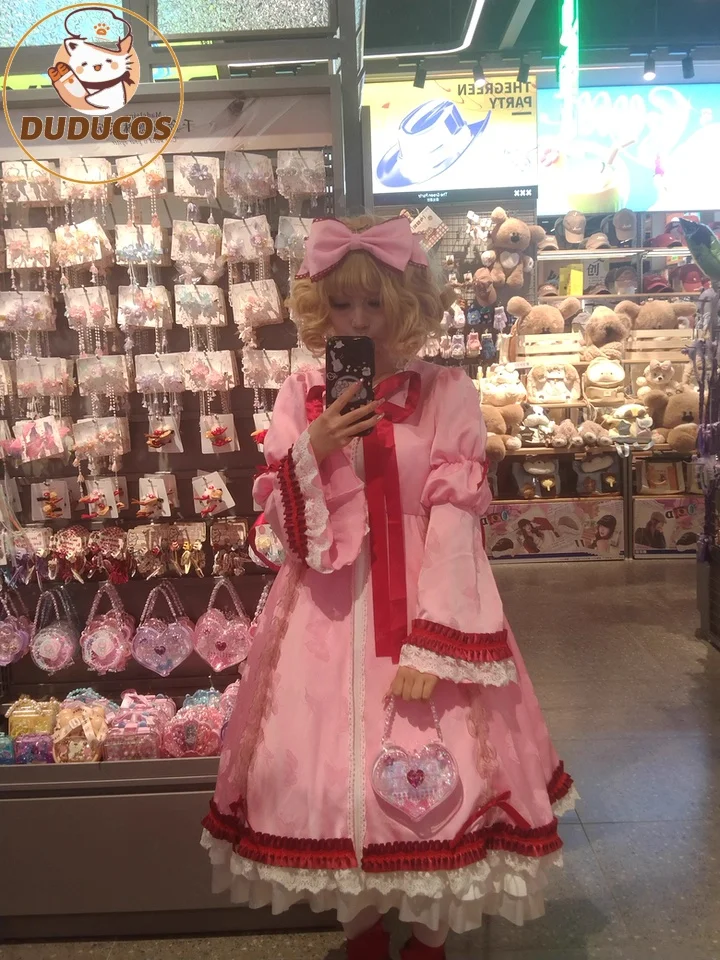 Halloween Carnival Sweet and Cute Lolita Dress and Accessories Set Anime Rozen Maiden Hinaichigo Souseiseki Cosplay Costume
Halloween Carnival Sweet and Cute Lolita Dress and Accessories Set Anime Rozen Maiden Hinaichigo Souseiseki Cosplay Costume