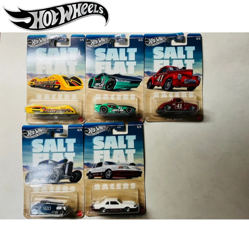 Hot Wheels HRT81 Salt Flat Racers Mercedes Porsche Alloy Cars Set 1:64 Diecast Model Vehicles Silver Logo Collection for Adults
Hot Wheels HRT81 Salt Flat Racers Mercedes Porsche Alloy Cars Set 1:64 Diecast Model Vehicles Silver Logo Collection for Adults