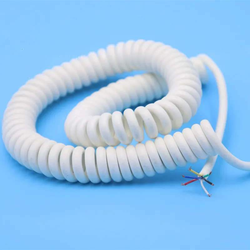 Белый пружинный кабель, провод, 6 ядер, 24 awg/0,2 мм, эластичный 1 2 3 4 5 6 7 8 9 10 12 13 14 15 метров, спиральный Телескопический провод
Белый пружинный кабель, провод, 6 ядер, 24 awg/0,2 мм, эластичный 1 2 3 4 5 6 7 8 9 10 12 13 14 15 метров, спиральный Телескопический провод