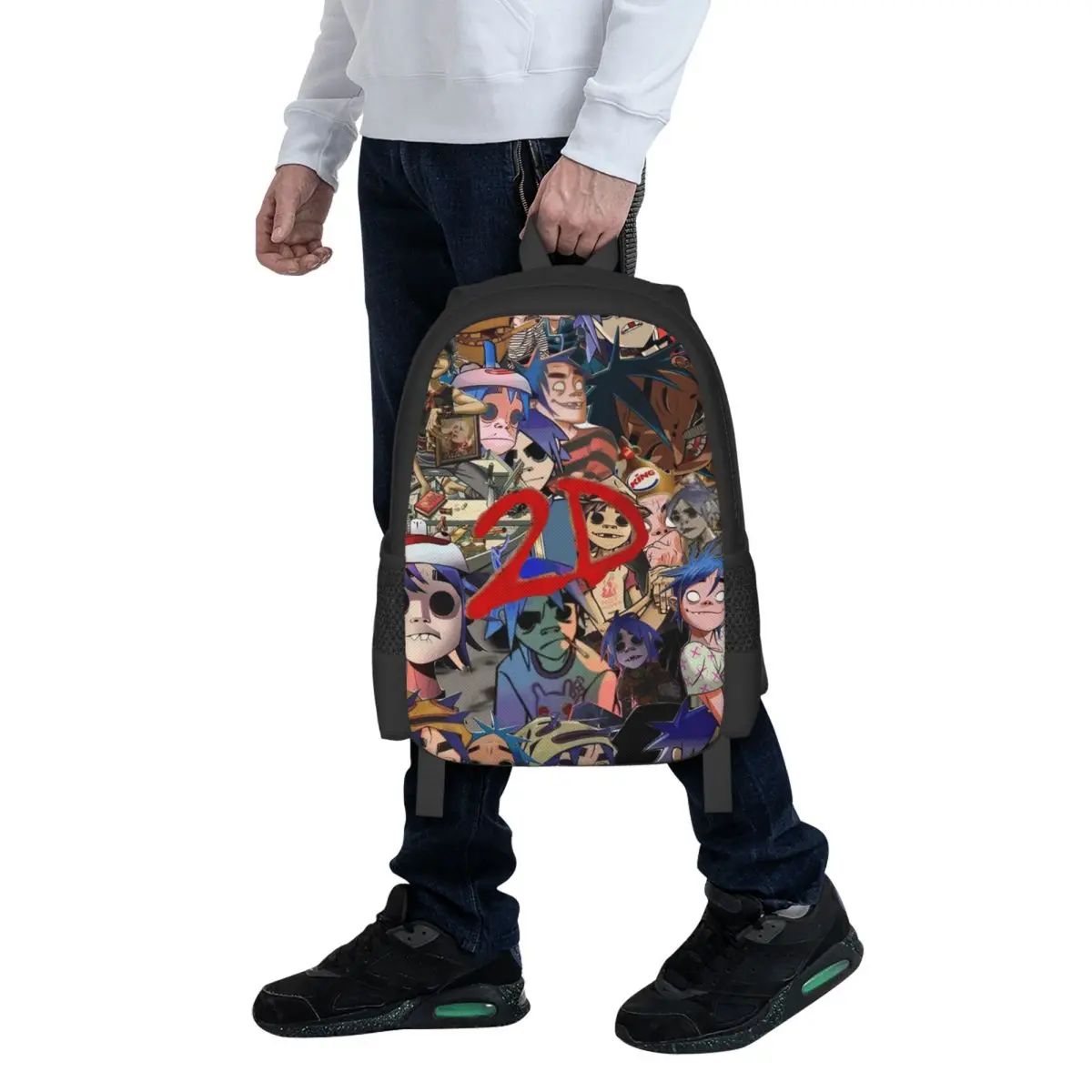 Music Band Gorillaz Student Backpack School Bag Hiking Travel Daypack for Men Women Fashion Bookbag Shoulder Bags
Music Band Gorillaz Student Backpack School Bag Hiking Travel Daypack for Men Women Fashion Bookbag Shoulder Bags