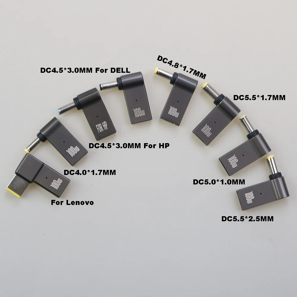 PD 100W Laptop Power Charger Supply Adapter Connector USB Type-C Female to DC Male Jack Plug Converter for Acer Samsung Lenovo
PD 100W Laptop Power Charger Supply Adapter Connector USB Type-C Female to DC Male Jack Plug Converter for Acer Samsung Lenovo