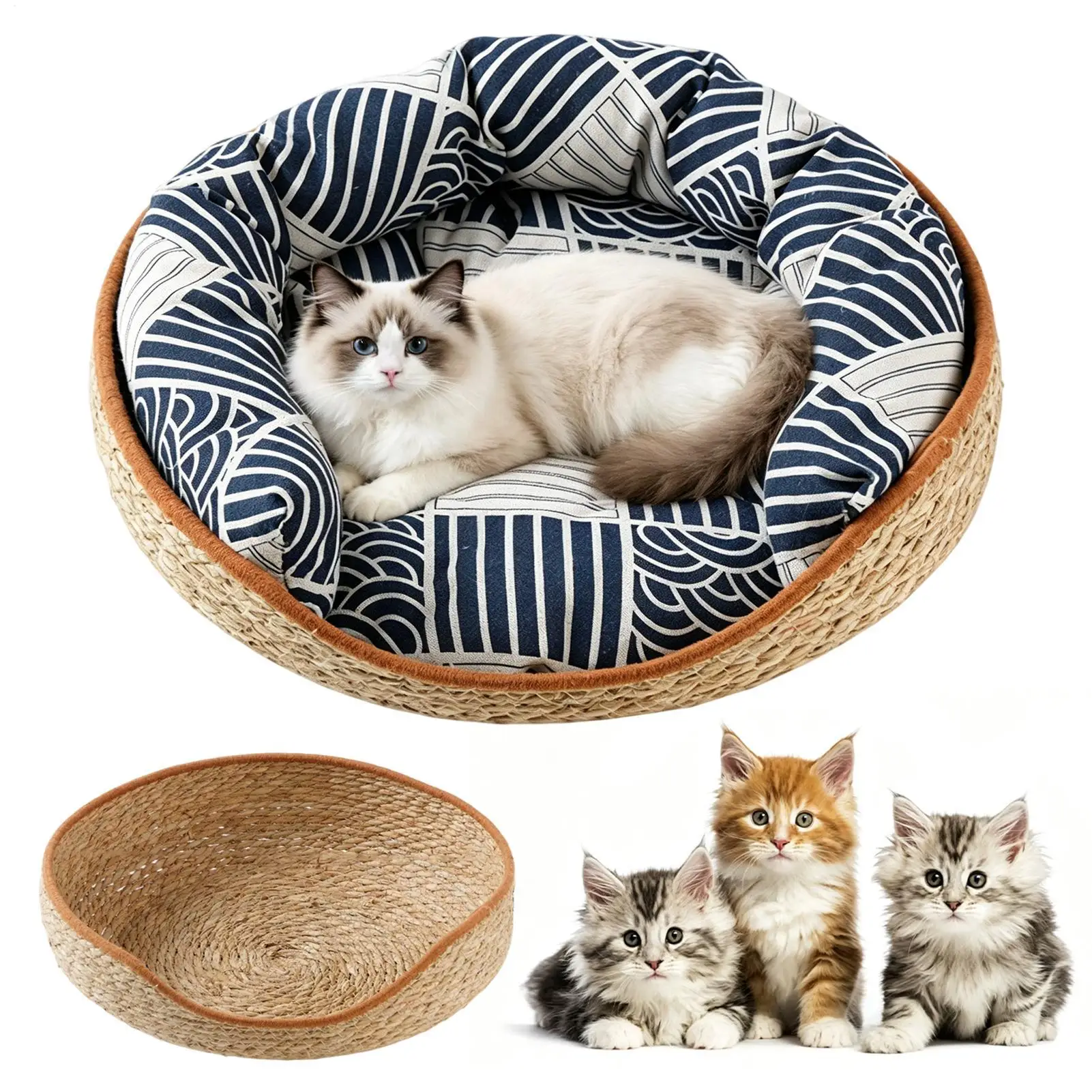 Cat Bed Aesthetic Woven Cotton Rope House Cave Box Cat Sofa Bed For Living Room Indoor Outdoor Bedroom Window Floor Travel
Cat Bed Aesthetic Woven Cotton Rope House Cave Box Cat Sofa Bed For Living Room Indoor Outdoor Bedroom Window Floor Travel