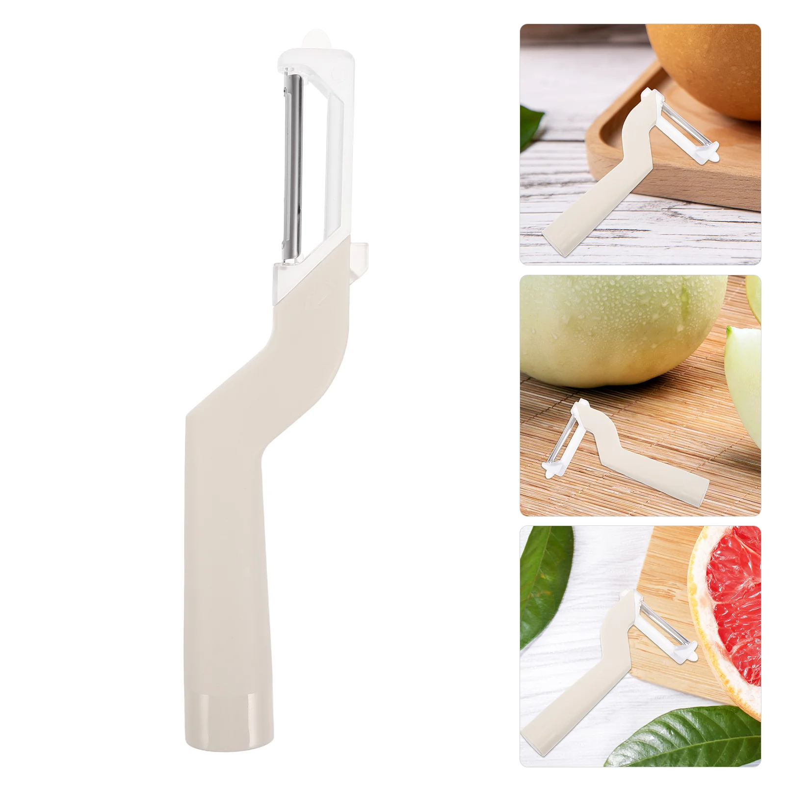 Insulation Material Gasket Skin-peeler Cucumber Apple Carrot Dedicated Potato Fruit Scraper White
Insulation Material Gasket Skin-peeler Cucumber Apple Carrot Dedicated Potato Fruit Scraper White