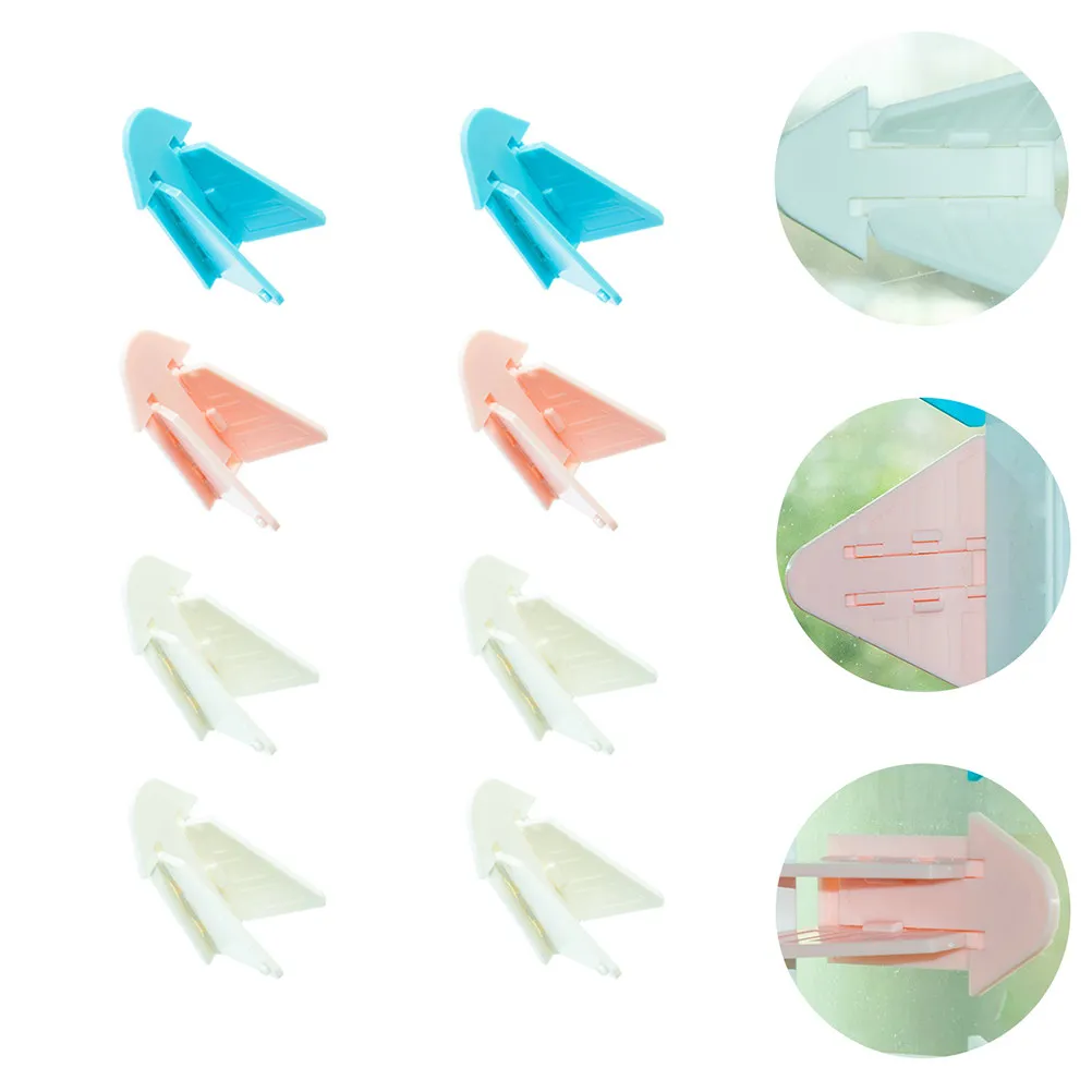 8Pcs Door Window Locks Child Safety Protection Lightweight Transparent Security Lock Stopper for Kids Home Use
8Pcs Door Window Locks Child Safety Protection Lightweight Transparent Security Lock Stopper for Kids Home Use