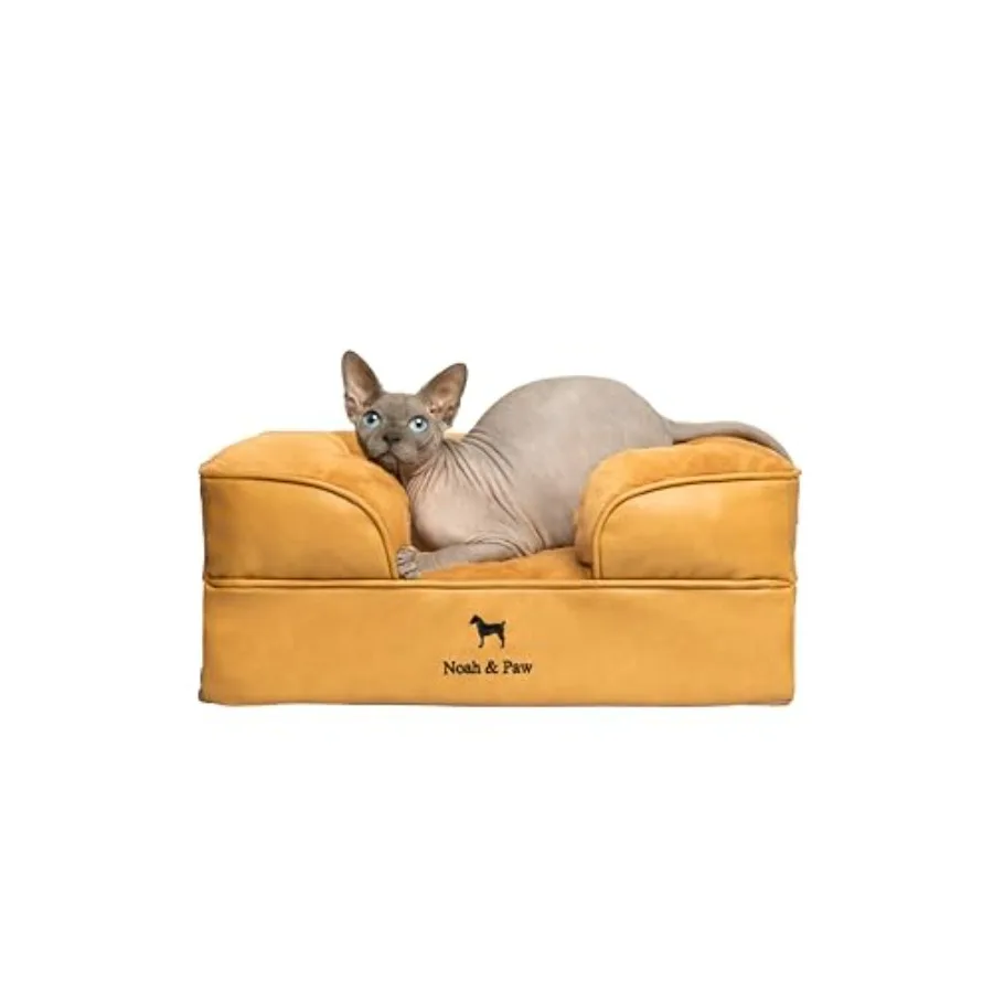 Dog Bed, 20x15x8 Inch, Cat Bed for Indoor Cats, Orthopedic Eggshell Memory Foam Infused with Cooling Gel, Waterproof Inner Cove
Dog Bed, 20x15x8 Inch, Cat Bed for Indoor Cats, Orthopedic Eggshell Memory Foam Infused with Cooling Gel, Waterproof Inner Cove