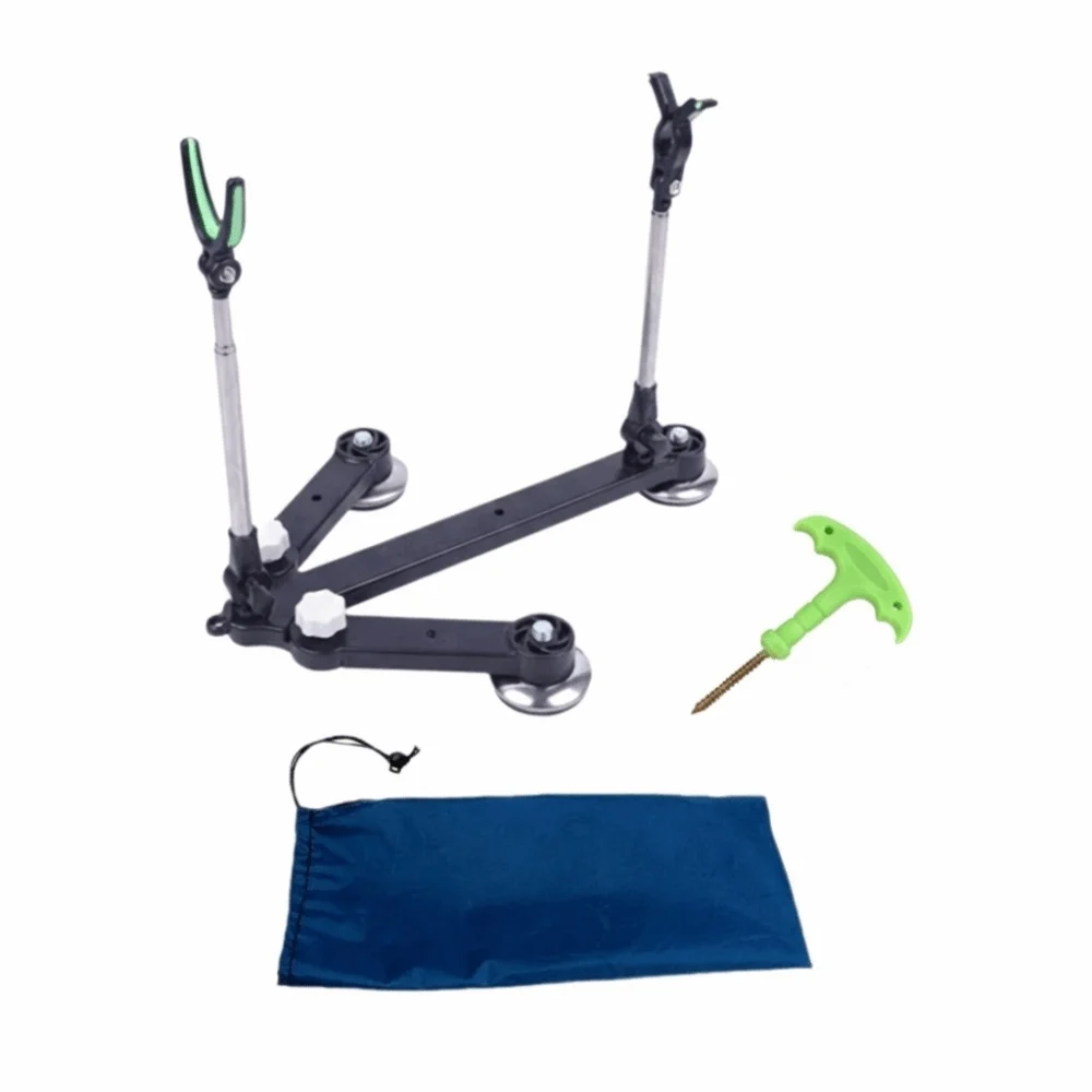 Portable Stainless Steel Fishing Rod Holder Adjustable Folding Fishing Pole Rack Fishing Rod Stand Bank Fishing
Portable Stainless Steel Fishing Rod Holder Adjustable Folding Fishing Pole Rack Fishing Rod Stand Bank Fishing