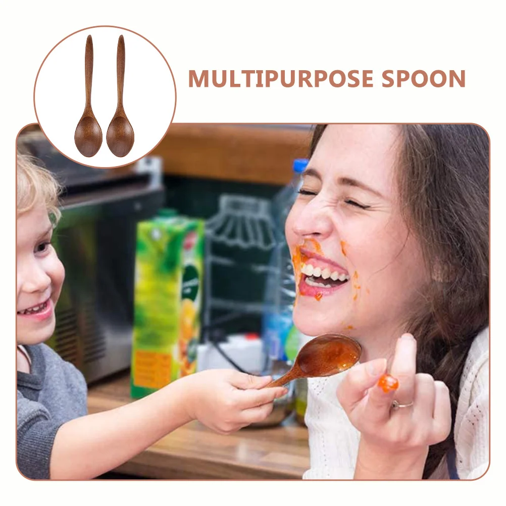 8Pcs Small Wooden Spoons Multipurpose Natural Wood Dessert Soup Stirring Spoon for Kitchen Cafe Baking Serving Tools
8Pcs Small Wooden Spoons Multipurpose Natural Wood Dessert Soup Stirring Spoon for Kitchen Cafe Baking Serving Tools