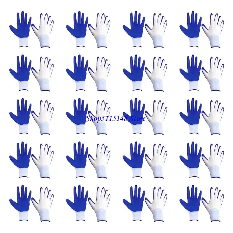 F3MA 20 Pairs Multi Purpose Nitrile Safety Work Gloves Enhanced Grip Breathable Comfortable Gloves for Mechanics Gardening
F3MA 20 Pairs Multi Purpose Nitrile Safety Work Gloves Enhanced Grip Breathable Comfortable Gloves for Mechanics Gardening