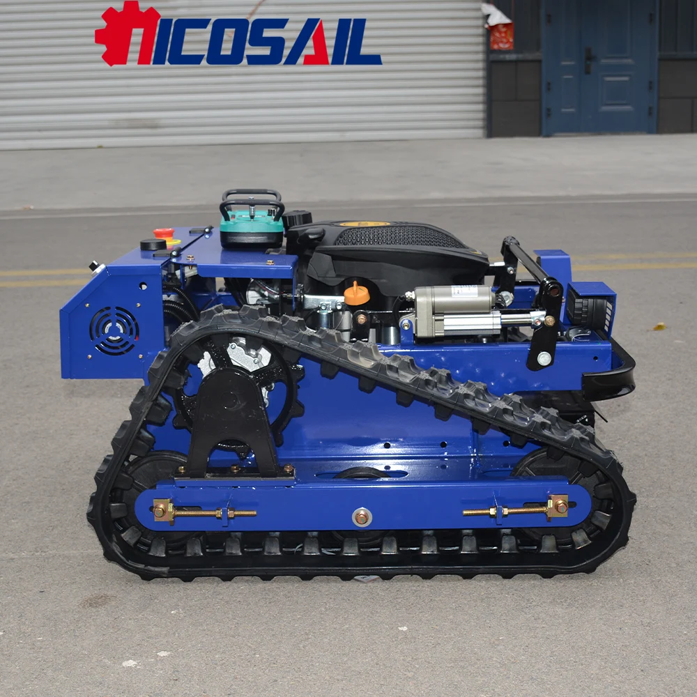 Custom 500mm Remote Brush Mower for Park Trail Vegetation Control CE Euro 5 Compact Equipment
Custom 500mm Remote Brush Mower for Park Trail Vegetation Control CE Euro 5 Compact Equipment