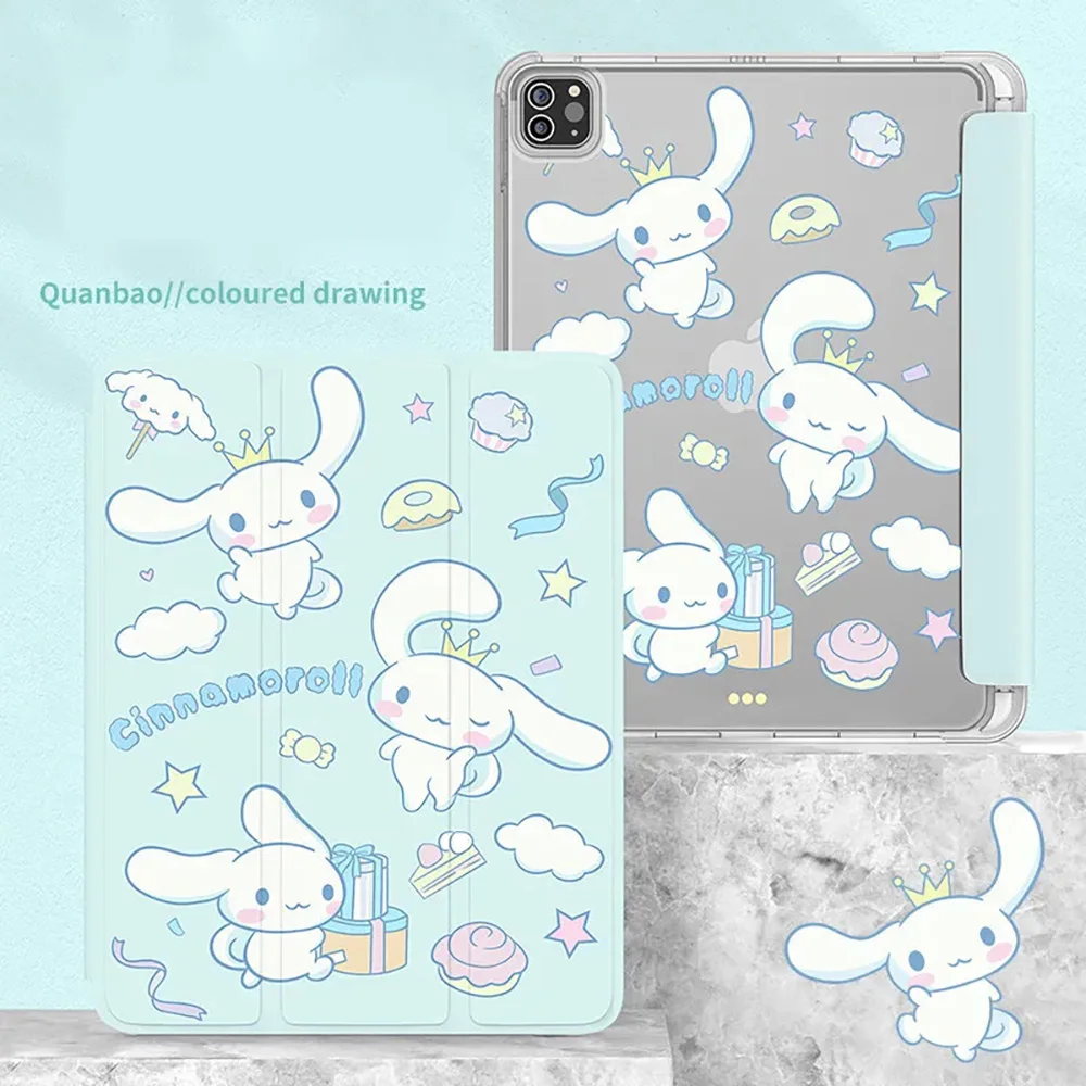 Kawaii Sanrio Cinnamoroll iPad Case Cute 10.9 Inch Female Air 5 4 3 2 1 Mini 6 5 4 Trifold All-Inclusive Pro2022 Drop Resistant
Kawaii Sanrio Cinnamoroll iPad Case Cute 10.9 Inch Female Air 5 4 3 2 1 Mini 6 5 4 Trifold All-Inclusive Pro2022 Drop Resistant