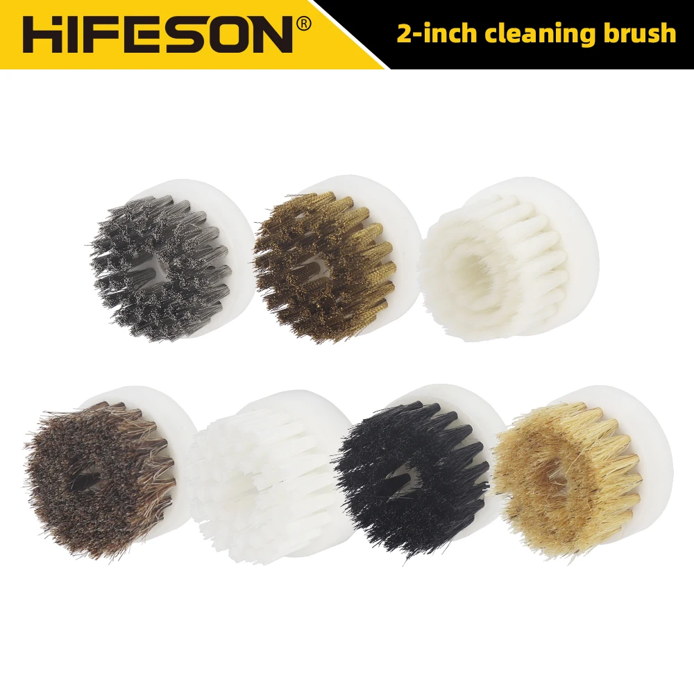 HIFESON 2inch Electric Brush Multipurpose Brush Polishing Pad 6mm Thread Handle Grinding Tools Cleaning Tools for Electric Drill
HIFESON 2inch Electric Brush Multipurpose Brush Polishing Pad 6mm Thread Handle Grinding Tools Cleaning Tools for Electric Drill