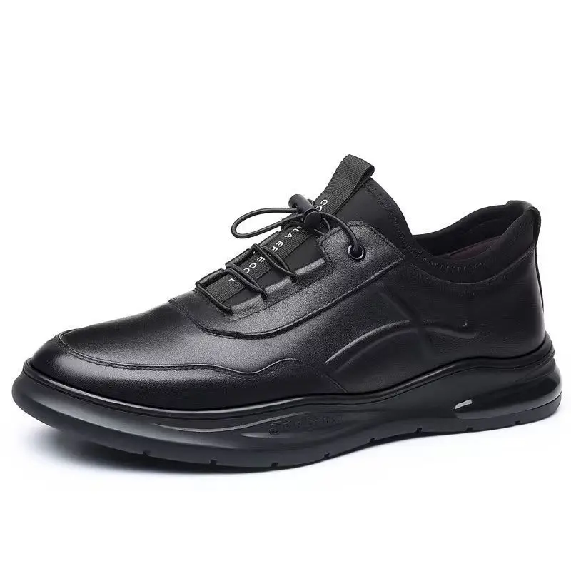 Black Formal Men's Shoes with Soft Soles, Trendy Shoes, Fashionable, Casual, Versatile, Comfortable Splicing, Large Size
Black Formal Men's Shoes with Soft Soles, Trendy Shoes, Fashionable, Casual, Versatile, Comfortable Splicing, Large Size
