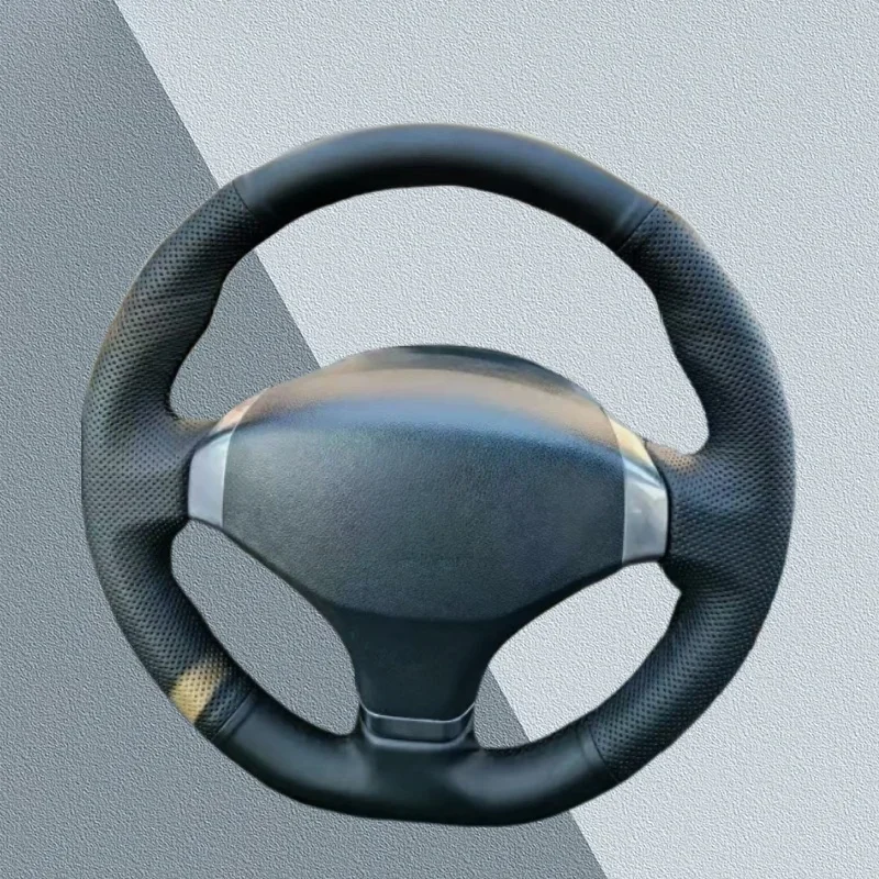 Custom Car Steering Wheel Cover RCZ 3008 5008 Soft Non-Slip Artificial leather Car Accessories Braid Cover For Peugeot 308
Custom Car Steering Wheel Cover RCZ 3008 5008 Soft Non-Slip Artificial leather Car Accessories Braid Cover For Peugeot 308