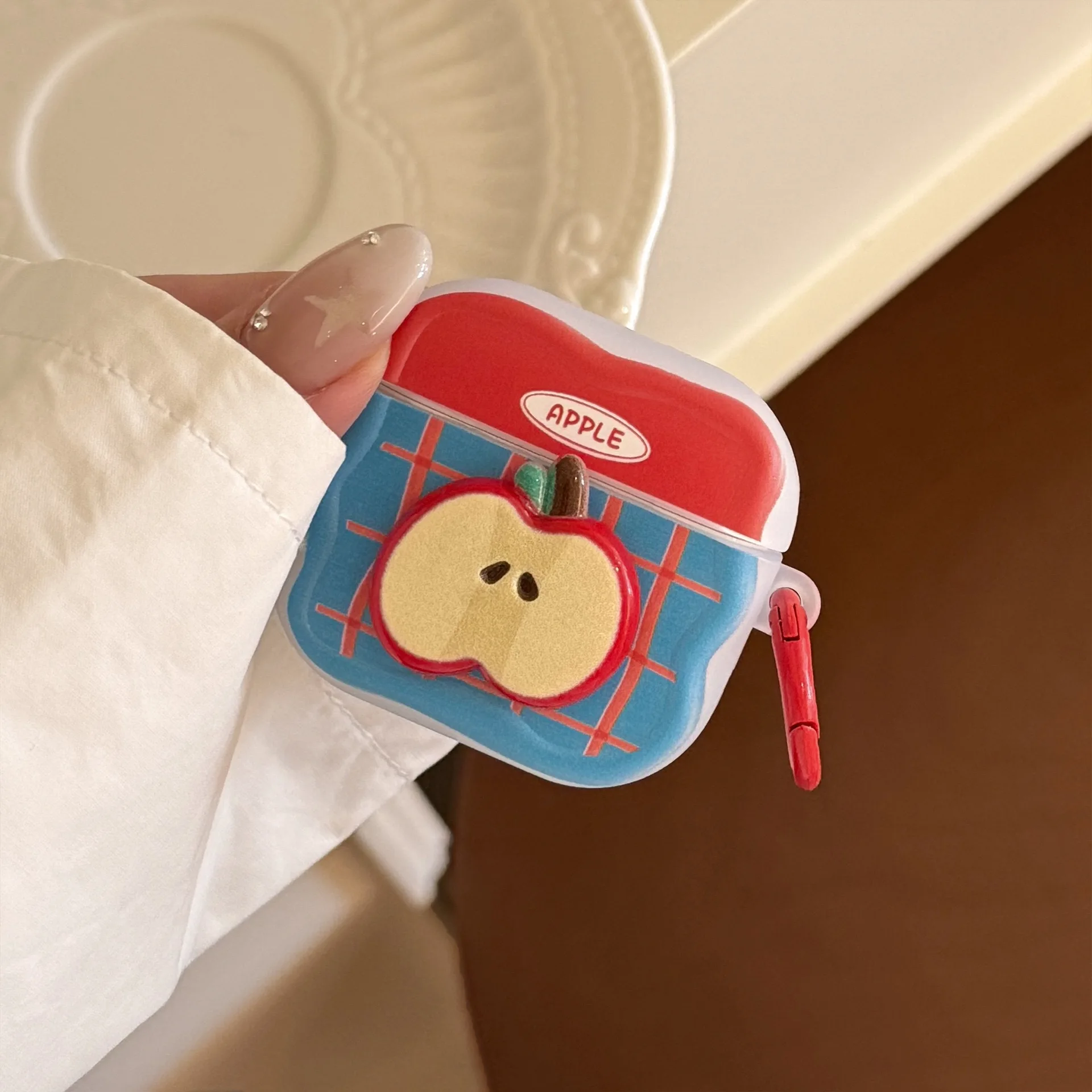 Red Blue Contrasting 3D Cartoon Earphone Cover for AirPods Pro2 Protective Case 4 Generation Headphone Case Soft Silicone Clear
Red Blue Contrasting 3D Cartoon Earphone Cover for AirPods Pro2 Protective Case 4 Generation Headphone Case Soft Silicone Clear