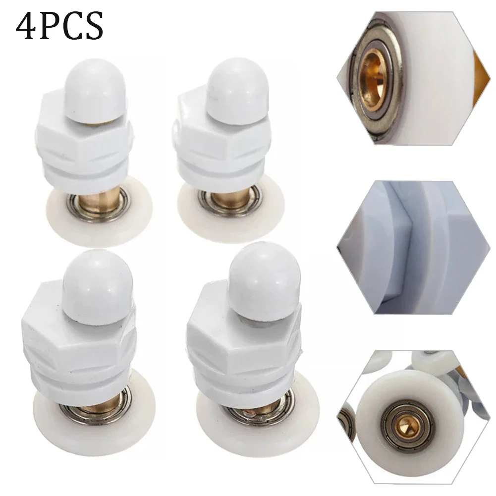 4pcs Shower Door Rollers/Runners/Wheels 19/23/25/27/29mm Wheel Diameter Door Roller Shower Rooms Cabins Pulley
4pcs Shower Door Rollers/Runners/Wheels 19/23/25/27/29mm Wheel Diameter Door Roller Shower Rooms Cabins Pulley
