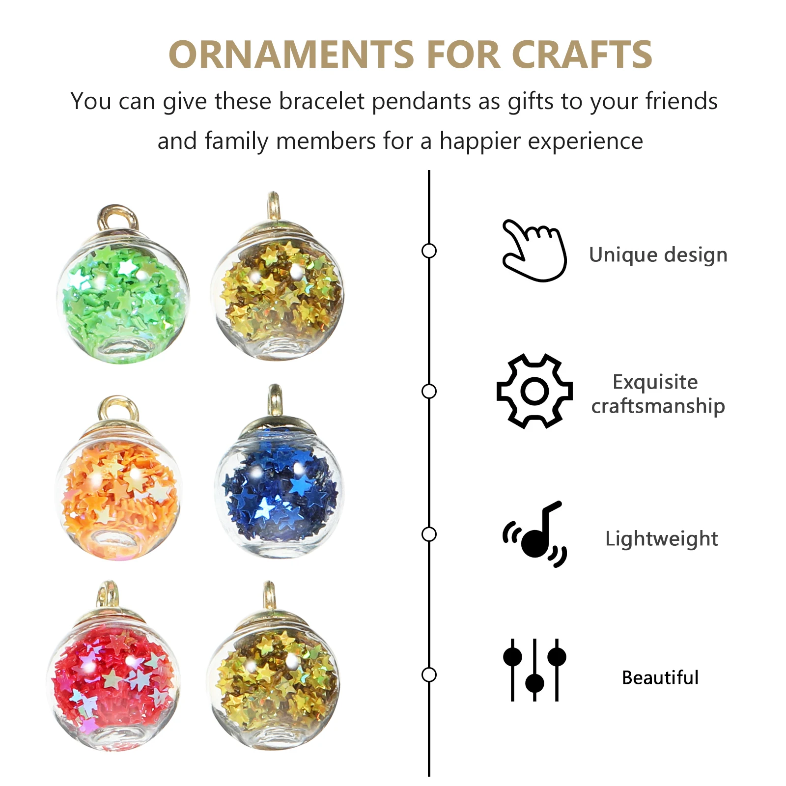 50pcs Glass Crystal Ball Pendant Necklace Charms for Jewelry Making Earrings DIY Bracelet Decor Handmade Ornaments Adorable
50pcs Glass Crystal Ball Pendant Necklace Charms for Jewelry Making Earrings DIY Bracelet Decor Handmade Ornaments Adorable