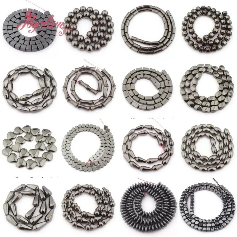 Natural Black Hematite Mixed Shapes Stone Beads Strand 15Inches For Necklace Bracelets DIY Fashion Gembeads Jewelry Making
Natural Black Hematite Mixed Shapes Stone Beads Strand 15Inches For Necklace Bracelets DIY Fashion Gembeads Jewelry Making