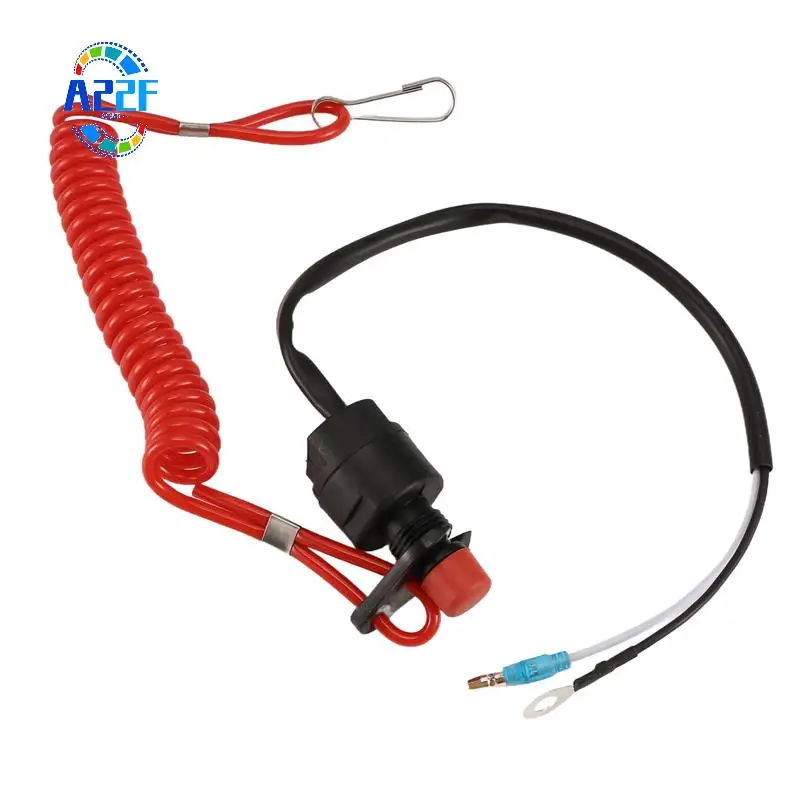 A22F-Boat Motor Emergency Kill Stop Switch For Yamaha /Tohatsu Outboard Stop Kill Switch Cut Off Switches With Safety Tether Lan
A22F-Boat Motor Emergency Kill Stop Switch For Yamaha /Tohatsu Outboard Stop Kill Switch Cut Off Switches With Safety Tether Lan