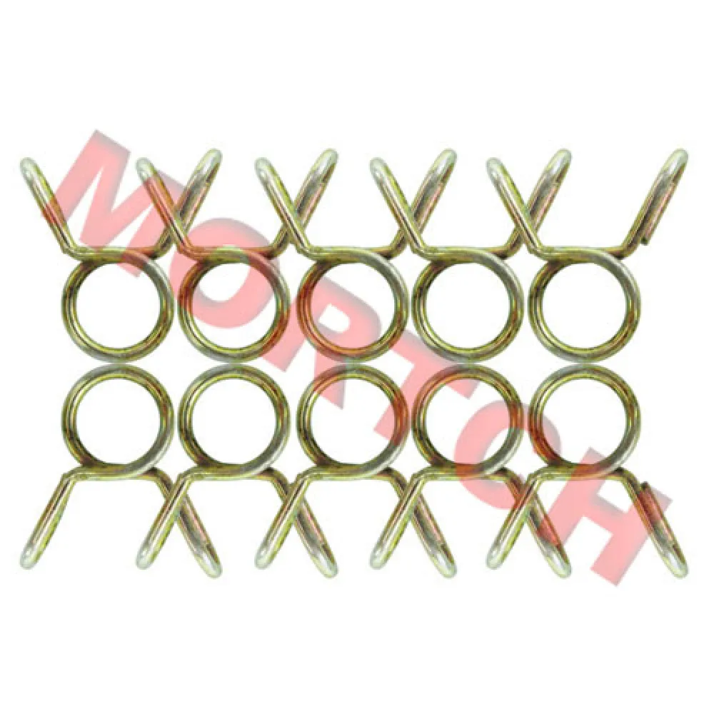 SPCS-009 8mm Fuel Line Spring Clips Replacement For GY6 125cc 150cc Chinese Scooter Moped 152QMI 157QMJ Engine Parts
SPCS-009 8mm Fuel Line Spring Clips Replacement For GY6 125cc 150cc Chinese Scooter Moped 152QMI 157QMJ Engine Parts
